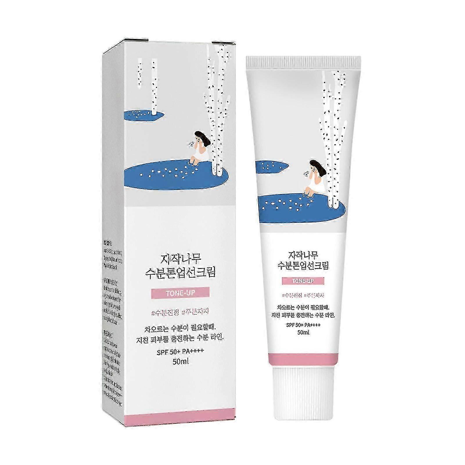 Jaysuing Isolation Sunscreen Protects Against Uv Rays Refreshing Moisturizing Non-greasy Whitening Skin Isolation Sunscreen |