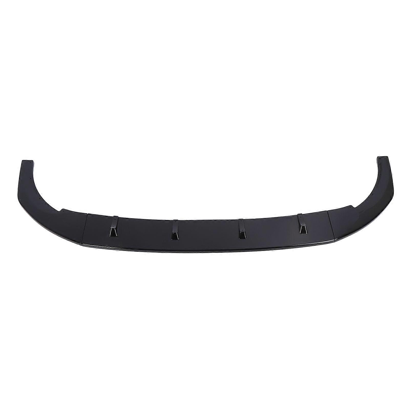 Front Bumper Lip Spoiler Glossy Black Enhanced Aerodynamics Front Bumper Lip Splitter Body Kit for 8 MK8 R ClubSport 2020 to 2024 