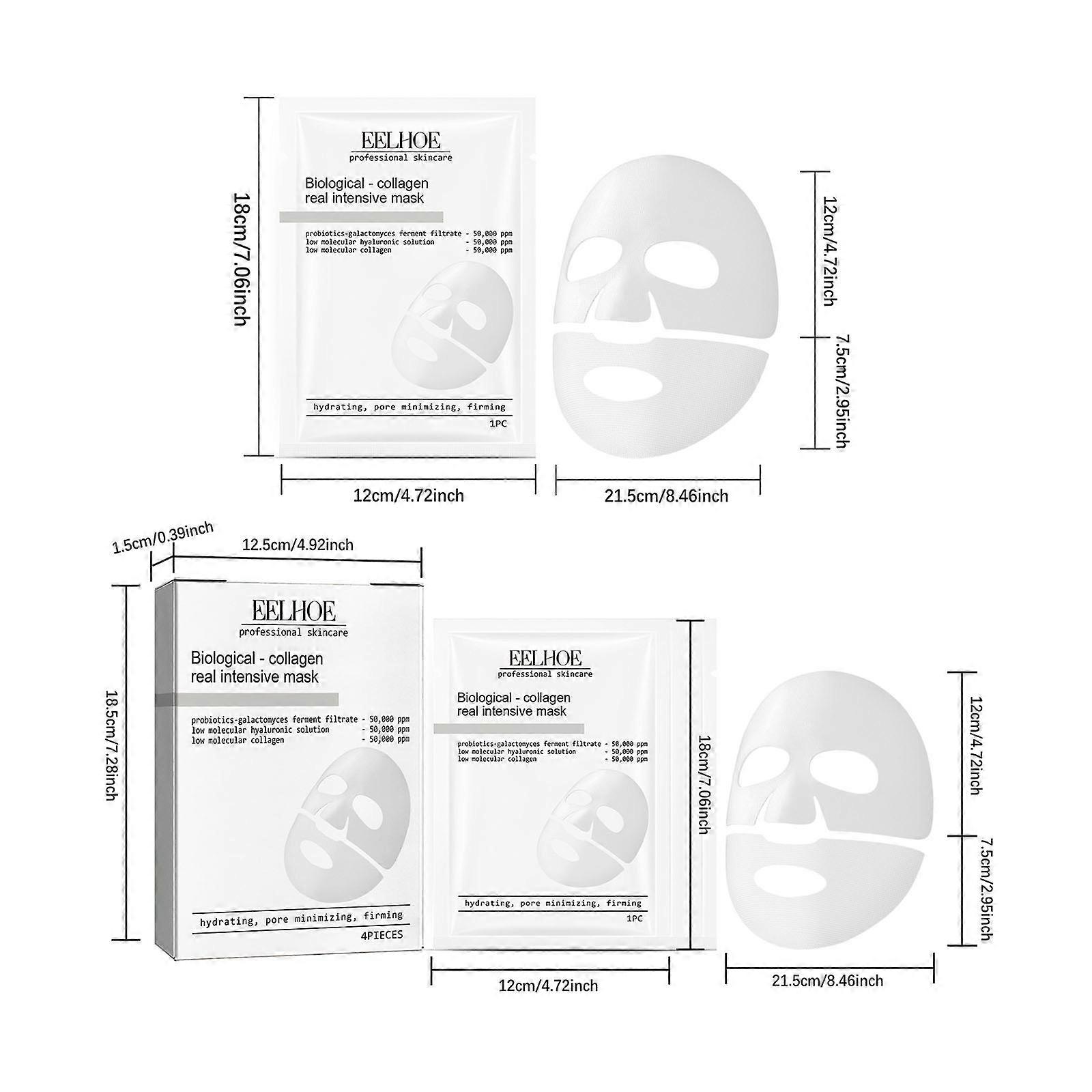 Collagens Moisturizing Mask Crystal Split Mask Jelly Color Dissolvable Mask  PC KK | Fruugo FR