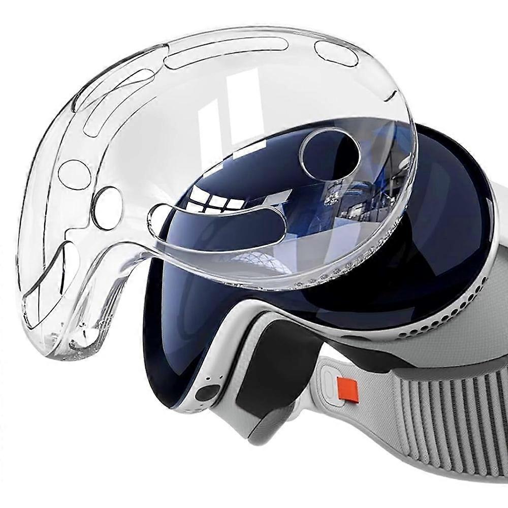 Protective Case for Apple Vision Pro MR Headset TPU+PC Anti-scratch Cover