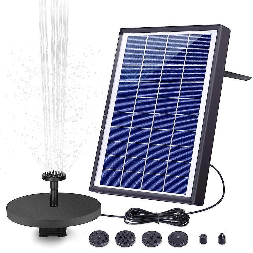 Solar Fountain Pump Kit, Long Life Fountain Pump Kit for Multi-Scenario Use, Energy-Saving Solar Water Pump with High Flow Rate for Garden, Pond,