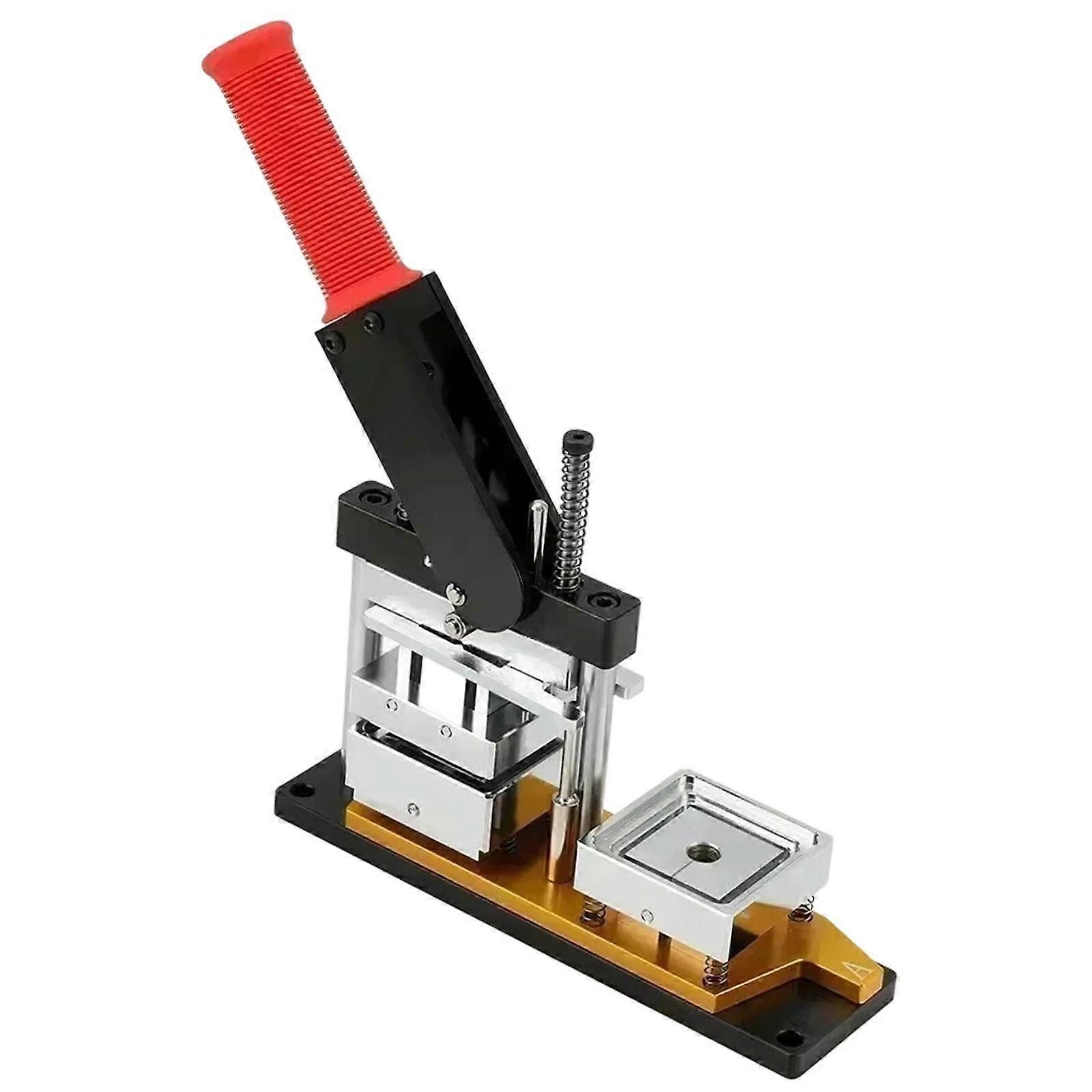 Refrigerator Sticker Making Machine Button Making Supplies Pin Maker Machine Height 35 cm