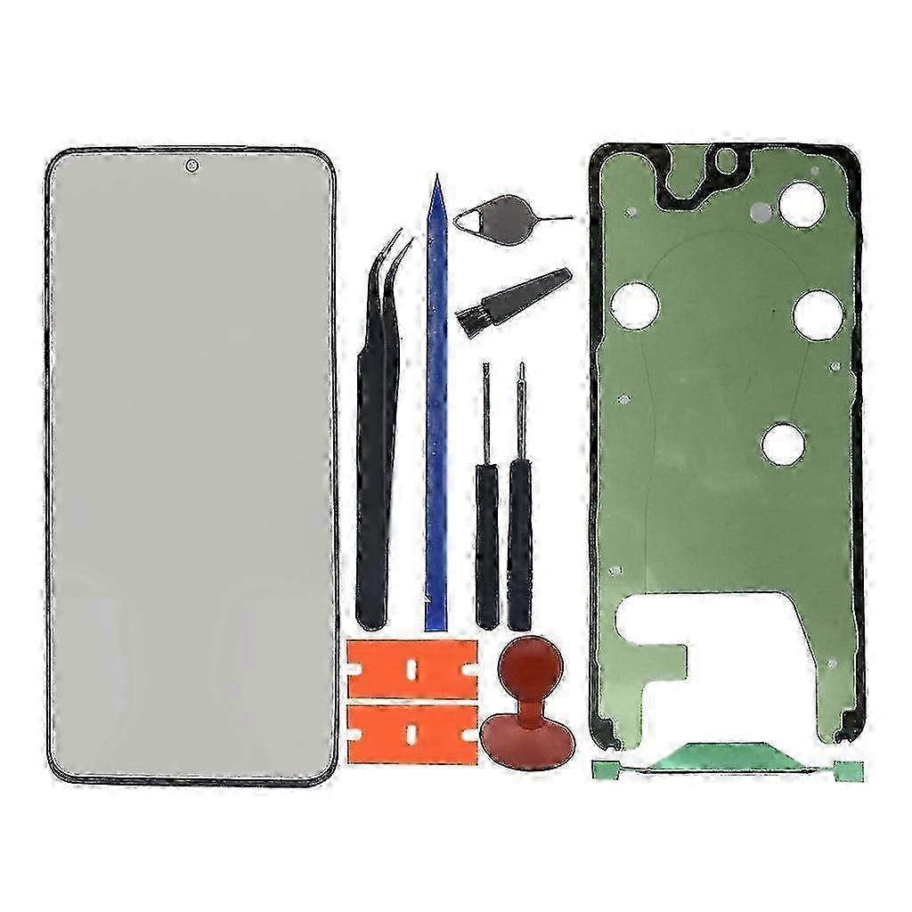 compatible S21,s21+plus,s21 Fe,s21 Ultra 5g Front Outer Touch-screen Glass Lens Parts - JA