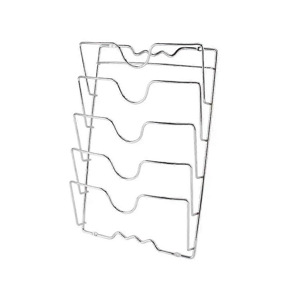 鍋ふたホルダー収納ラック壁掛けパンカバーオーガナイザーキッチンアクセサリー