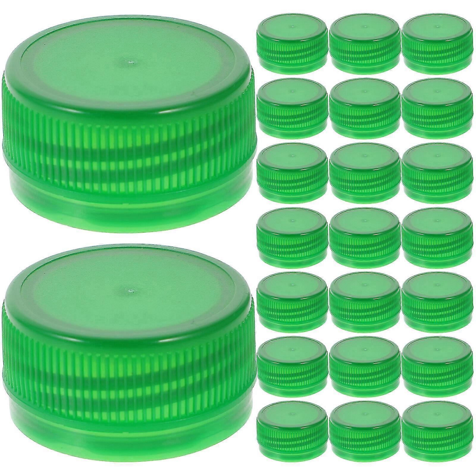 DIYクラフト用の100pcsカラフルなペットボトルキャップ、キッズSTEM教育玩具、BPAフリーの安全な素材