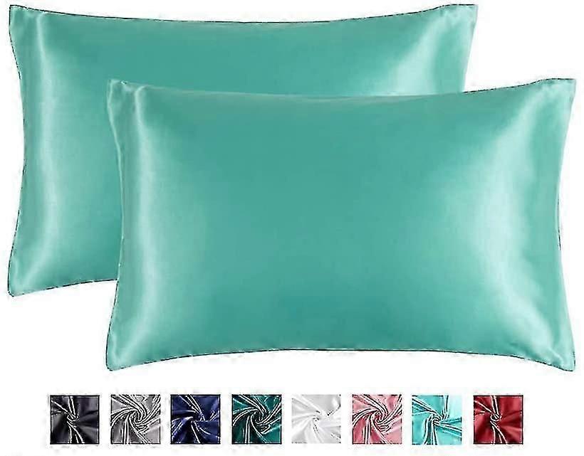 Saç ve Cilt için 2-pack Saten Yastık Kılıfları, saten Yastık Kılıfları