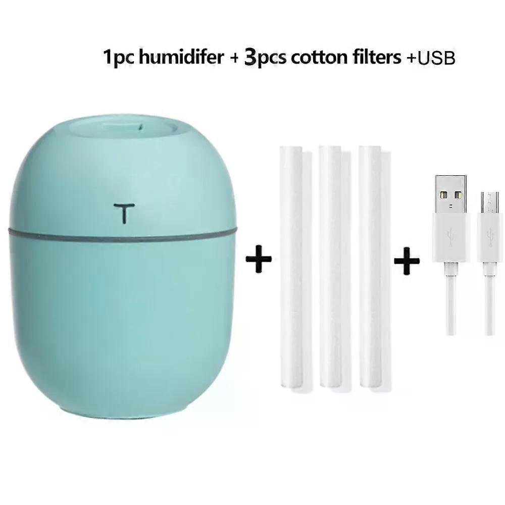 Funshing 200Ml Mini Air Humidifier Ultrasonic Purifier Car Aroma Essential Oil Diffuser Usb Mist Maker Portable Home Appliance