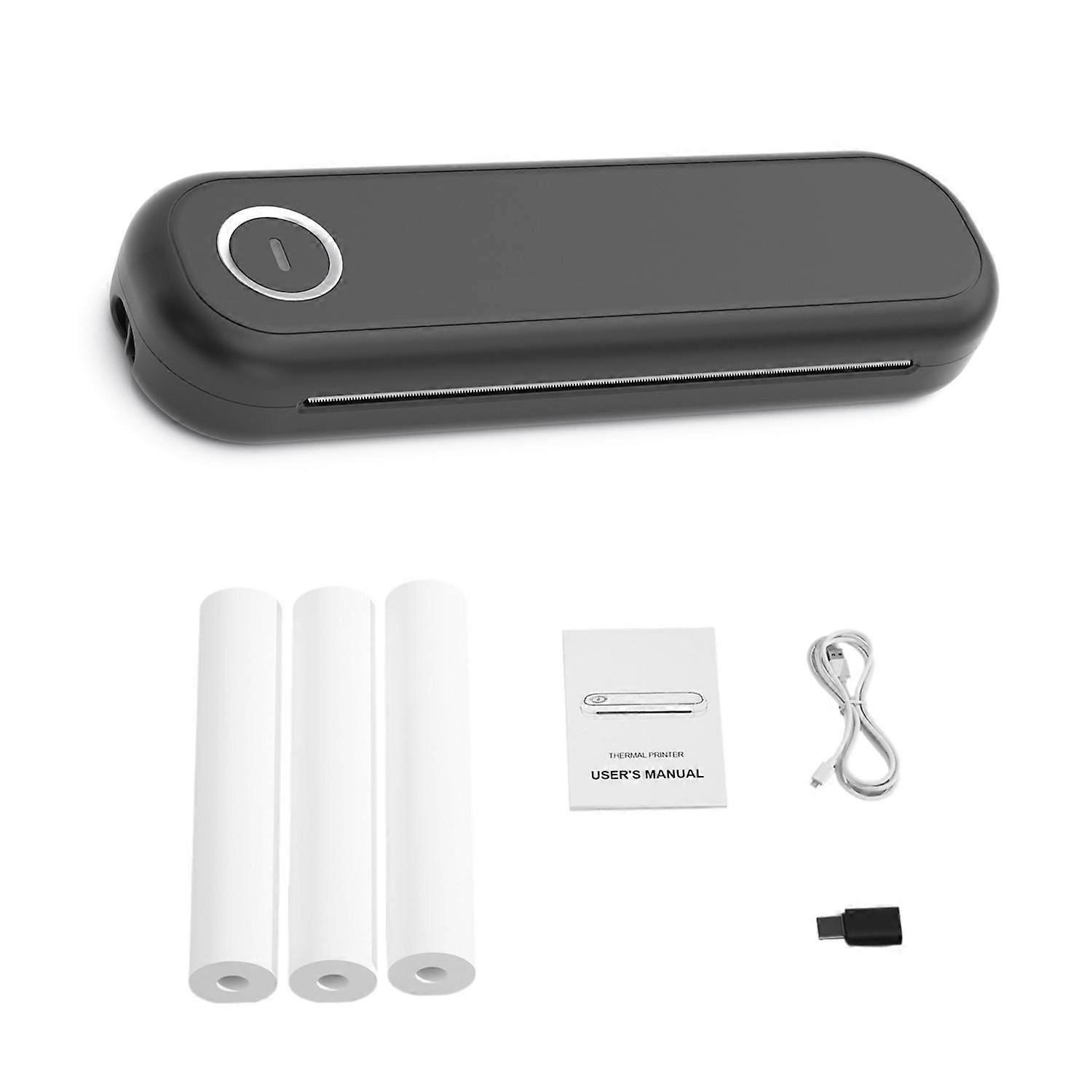 A4 Portable Thermal Printer Wireless&USB Connect with Mobile Computer 50mm/56mm/77mm/107mm/210mm/216