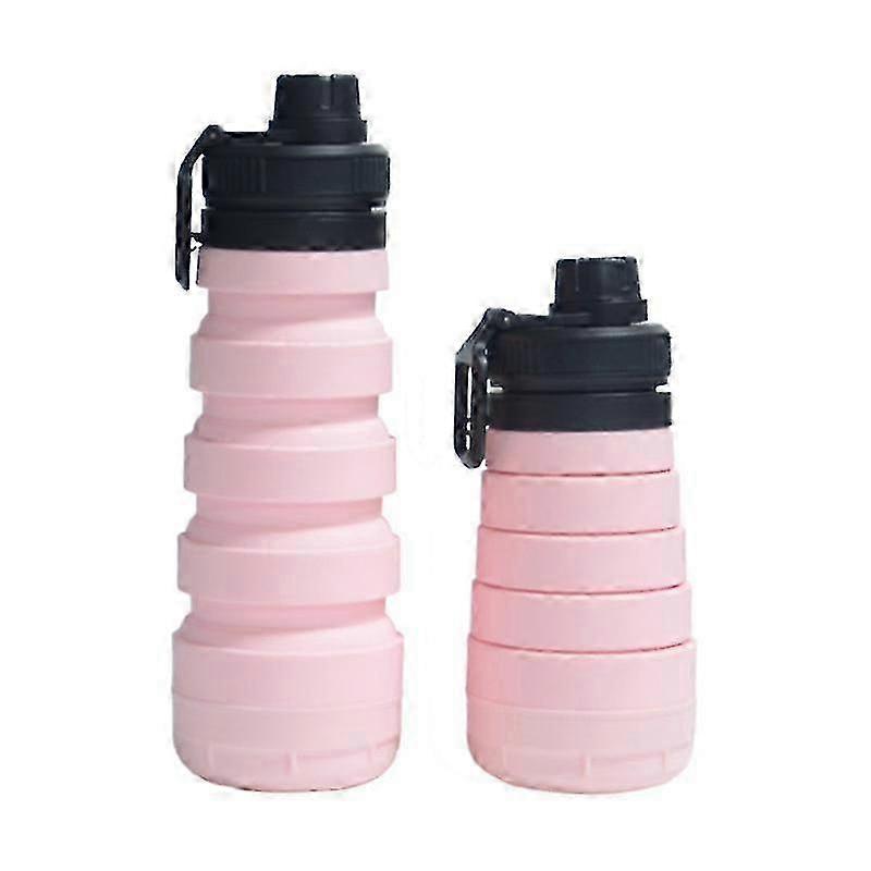 여행용 휴대용 및 누출 방지 접이식 물병 - BPA 프리 실리콘, 재사용 가능