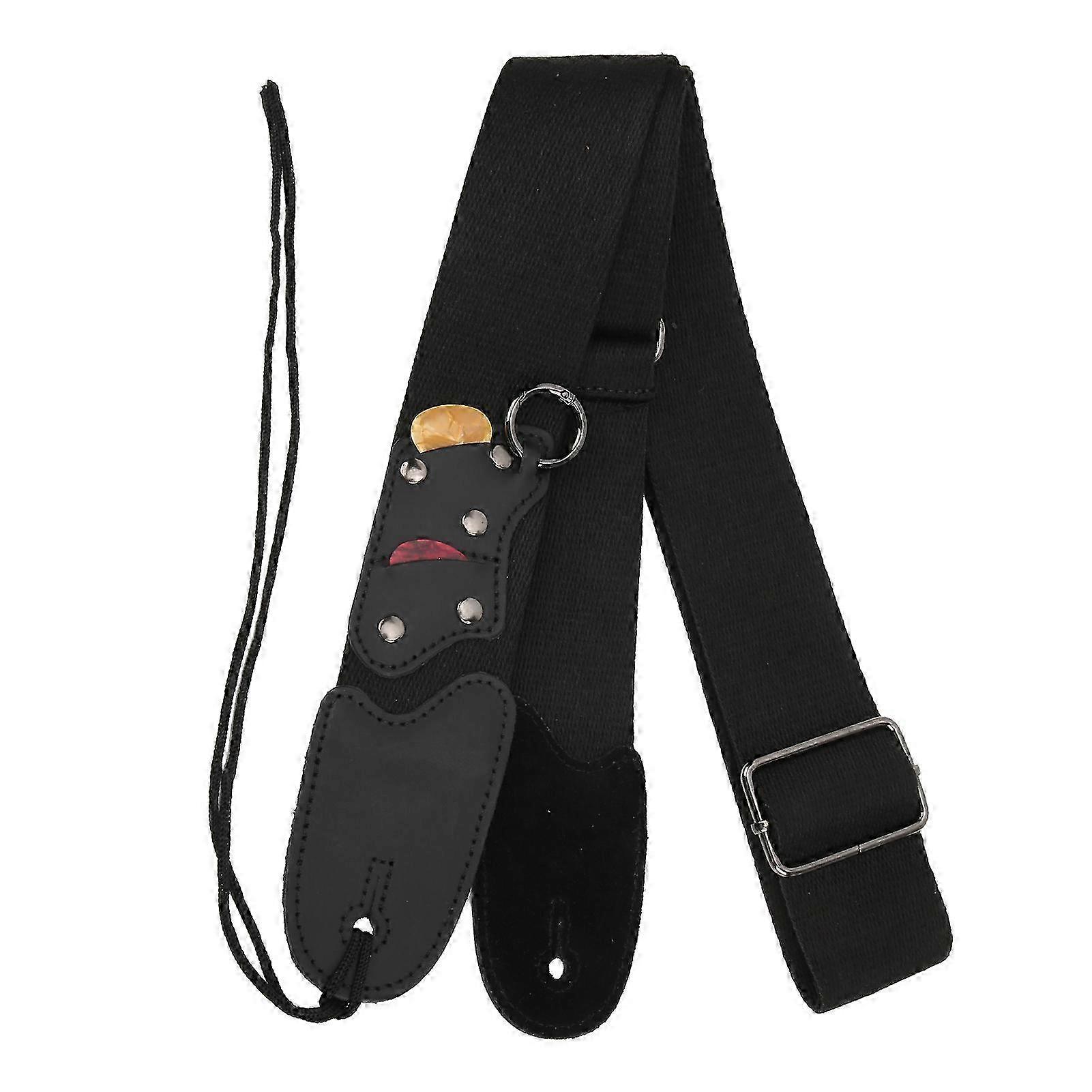 Guitar Strap Multifunctional Portable Buckle DoubleSided Stitching Performance Accessories