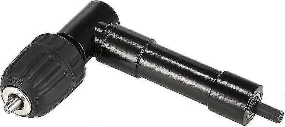 Right Angle Drill, 0.8-10mm Right Angle Bend Extension, Adapter Attachment Cordless 90 Degrees for Tight Corner Workspace