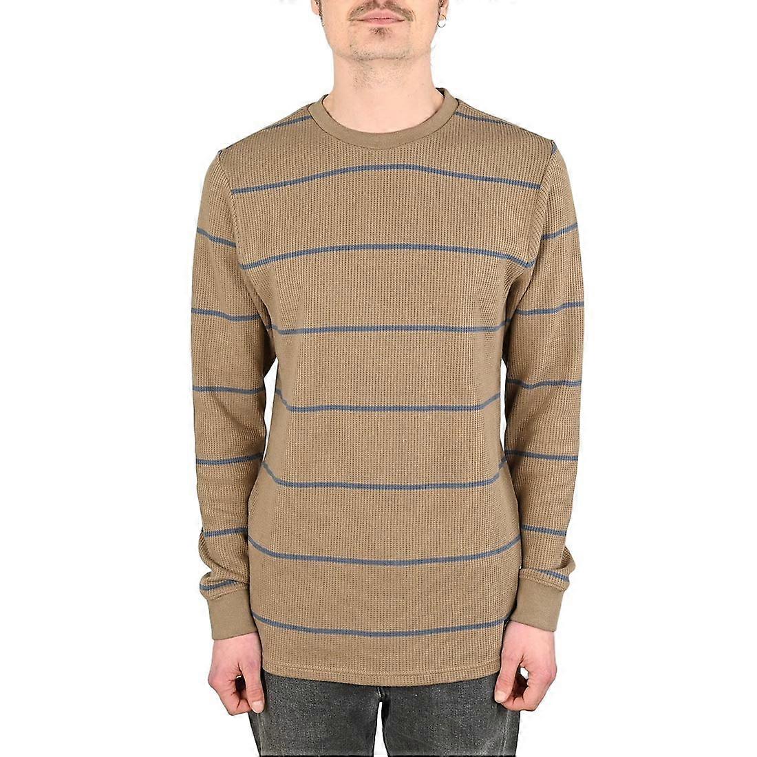 RVCA Dayshift Thermal L/S tričko - Coyote