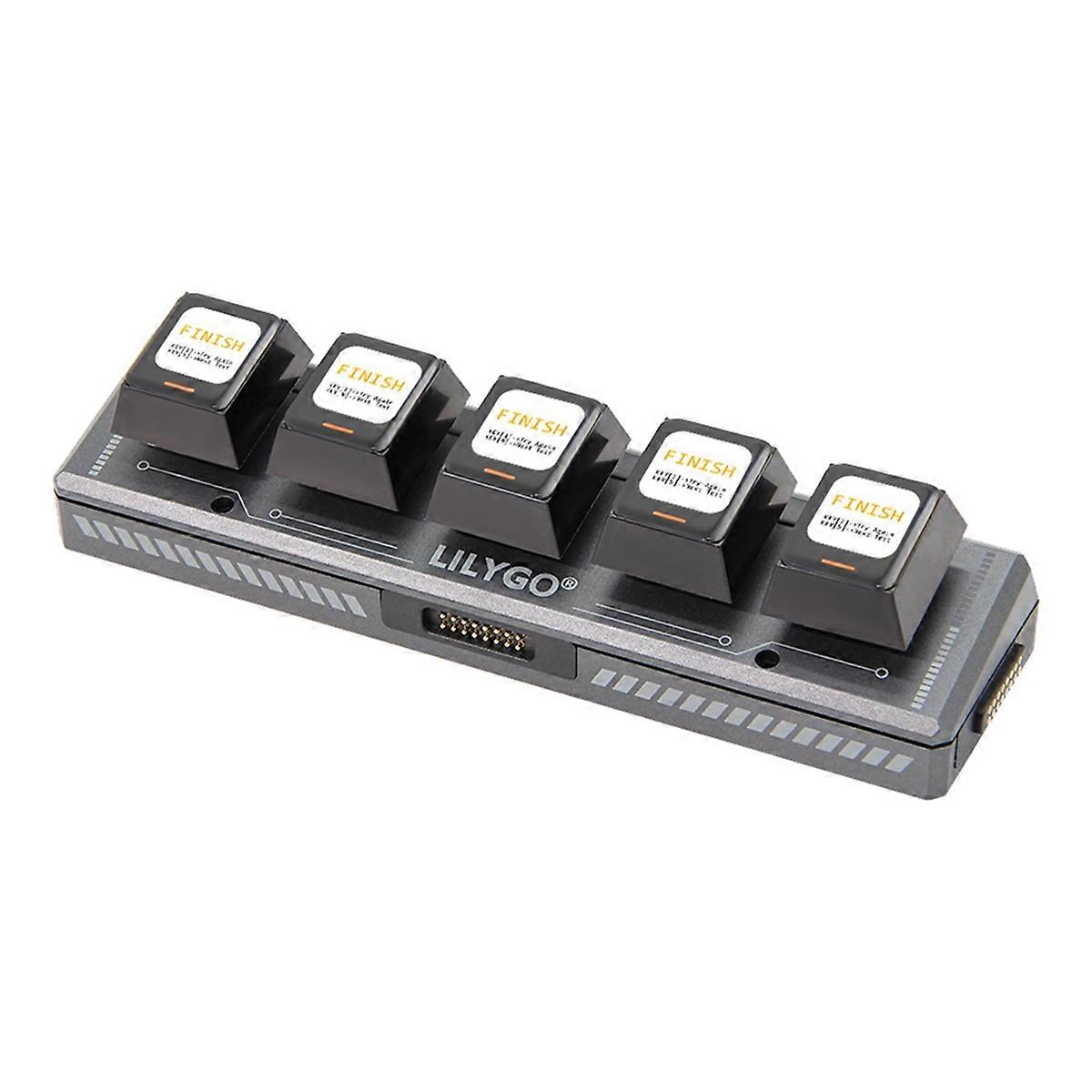 T-Keyboard-S3 Pro ESP32-S3 Keyboard Development Board 0.85-Inch LCD Button WiFi Bluetooth STM32 RGB Encoder Module,A