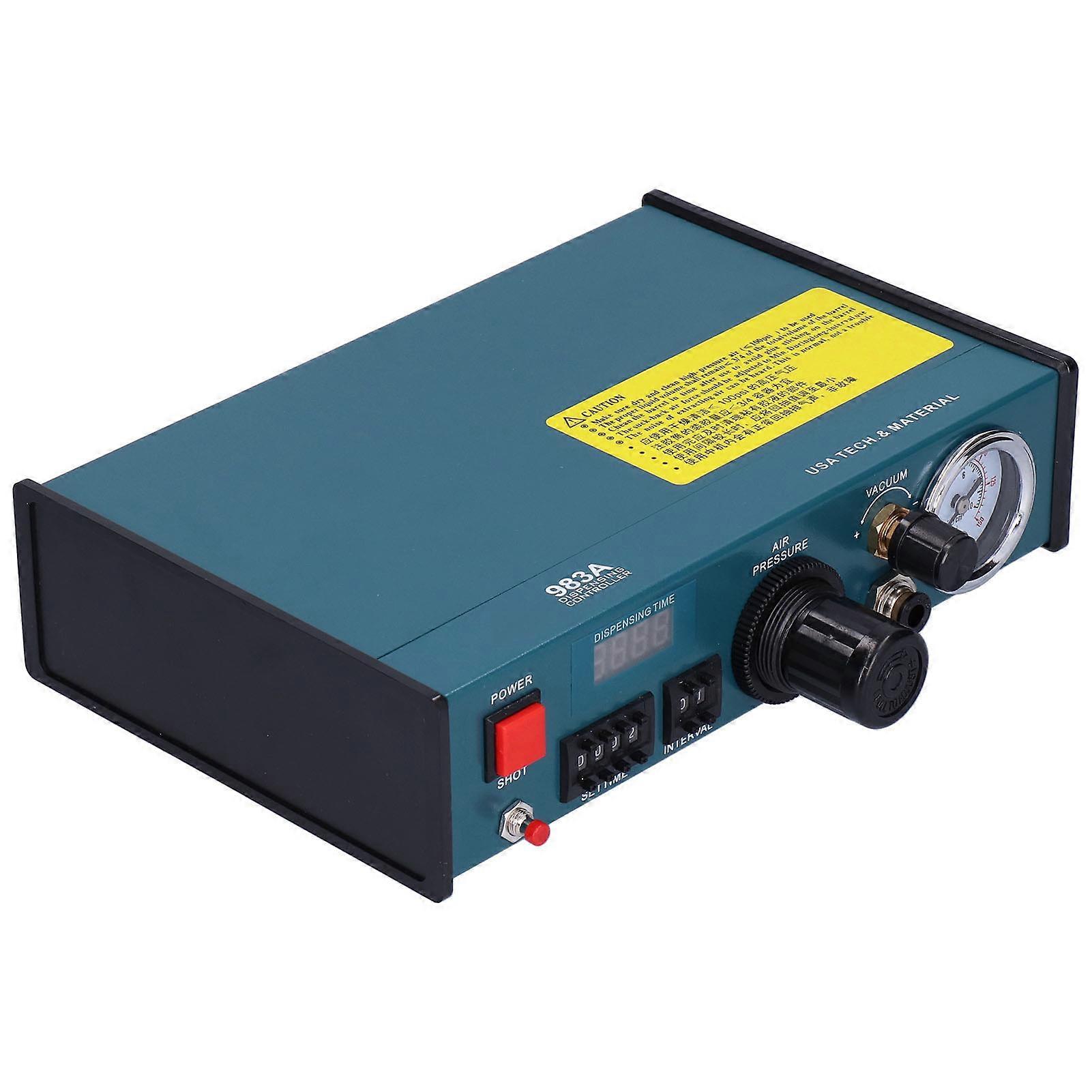 SemiAutomatic Glue Dispenser Aluminum Alloy Timer Control Equipment with Digital Display(AC220V  )