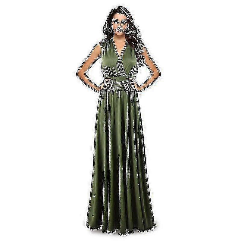 "Multi-Way Wrap Maxikleid für Damen Abend- und Brautjungfern Formelle Kleidung"