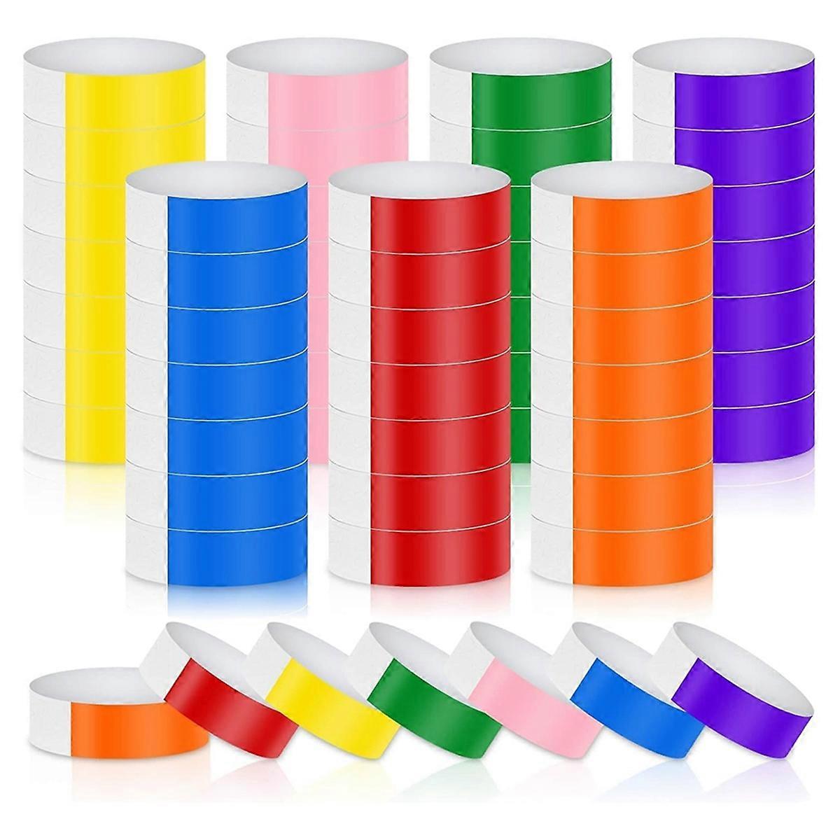 Wristbandsfor Events Colors - 700 Counts Neon Wrist Bands Waterproof