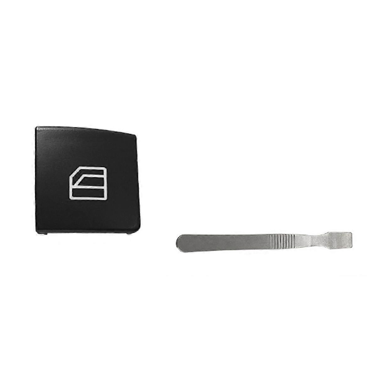 Car Window Lift Switch Button Cover with Tools for Mercedes-Benz,No.4