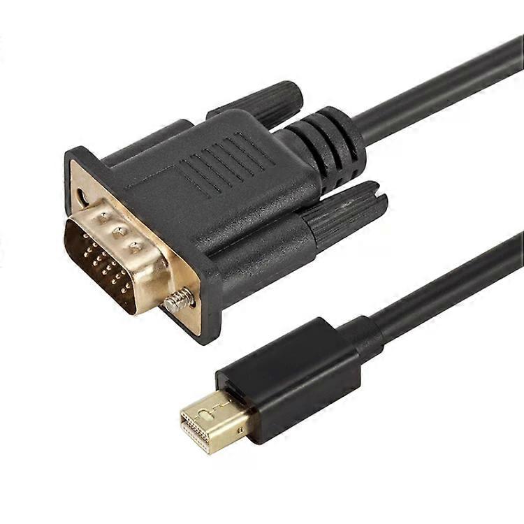 Mini DisplayPort to VGA Converter Cable-1.8m Length,