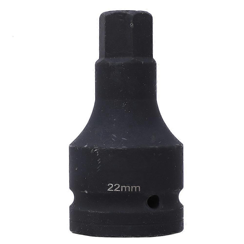 1" Air Impact Bit Socket Verlängern Hex 42 Chrom Molybdän Explosionsgeschütztes Handwerkzeug Zubehör H17 / H19 / H21 / H221in Impact Bit Socket H22