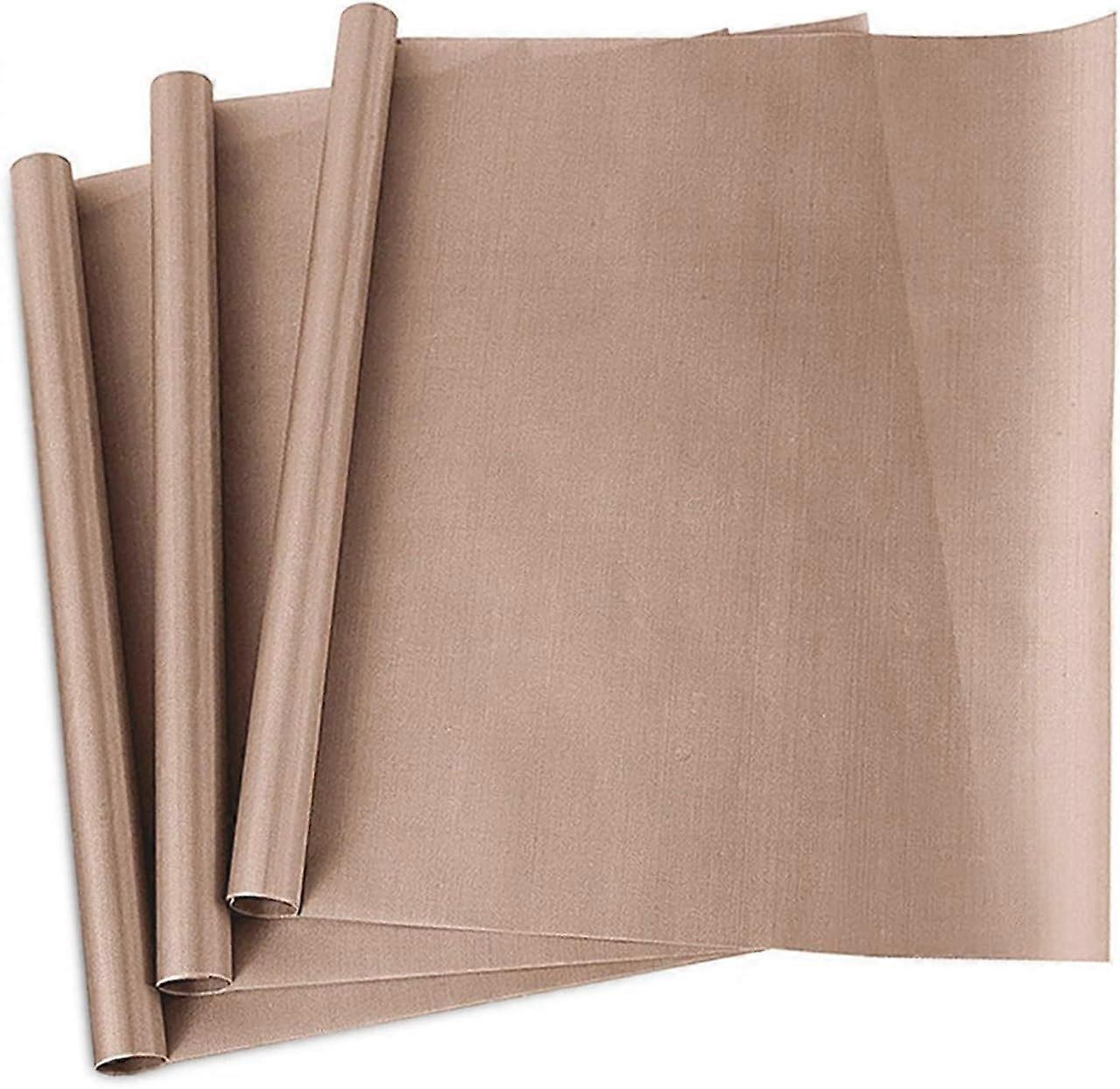 3 Pack PTFE Teflon Sheet for Heat Press Transfer Sheet Non Stick 16 x 20' Heat Transfer Paper Reusable Heat Resistant Craft Mat