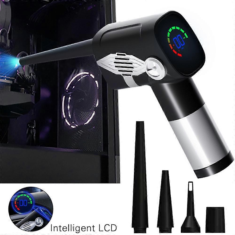 Wireless Rechargeable Air Duster Blower Car-mounted Hairs Drier High Power