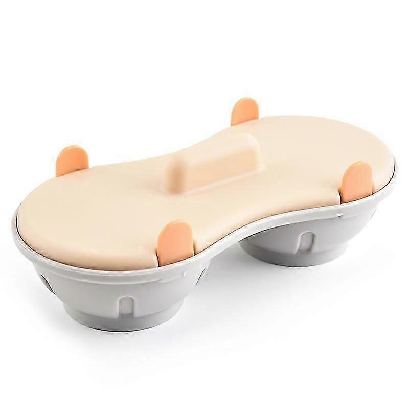 Microwave Egg Poacher Egg Maker Poached Egg Steamer (Orange)