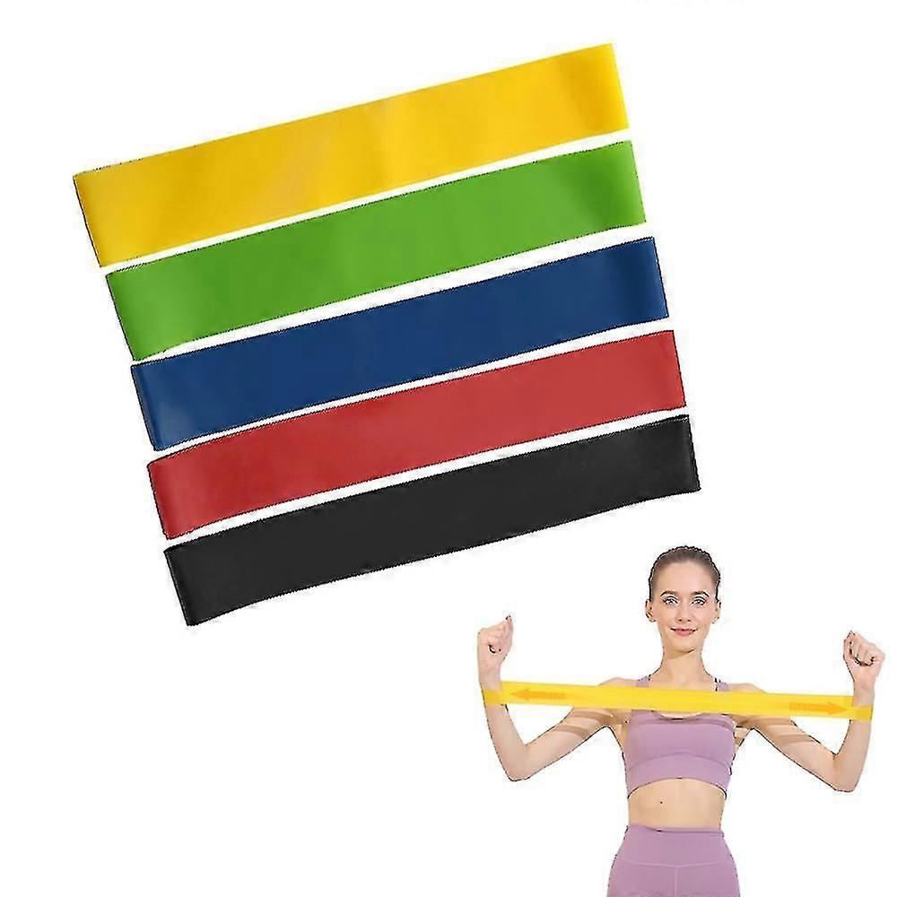 Resistance Bands, Exercise Workout Bands For Women And Men, 5 Set Of Stretch Bands