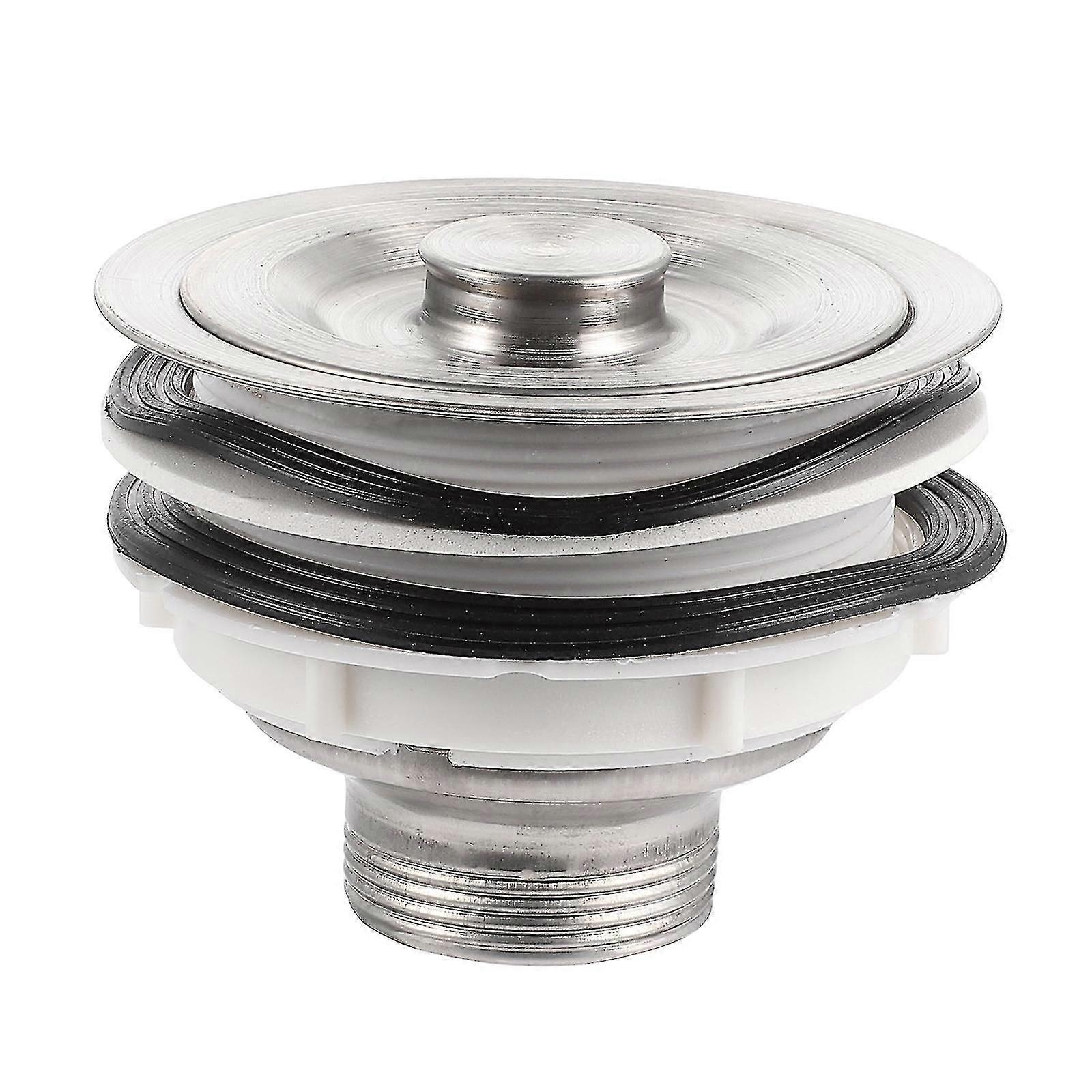 Kit Sink Drain Removable Deep Waste Basket Ser Ing Lid