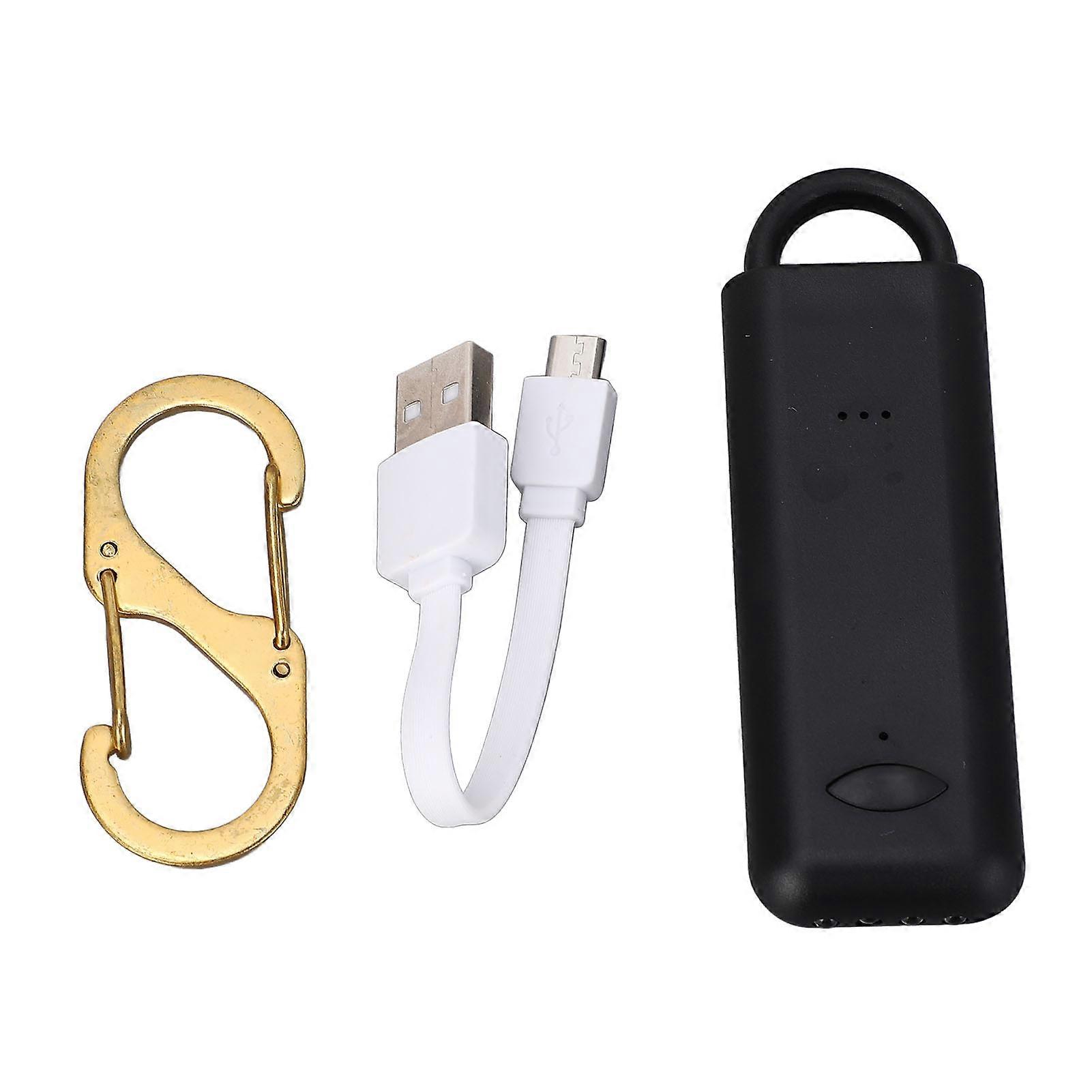 130dB Personal Safety Keychain Alarm: Loud, Fast-Charging Security with LED Light