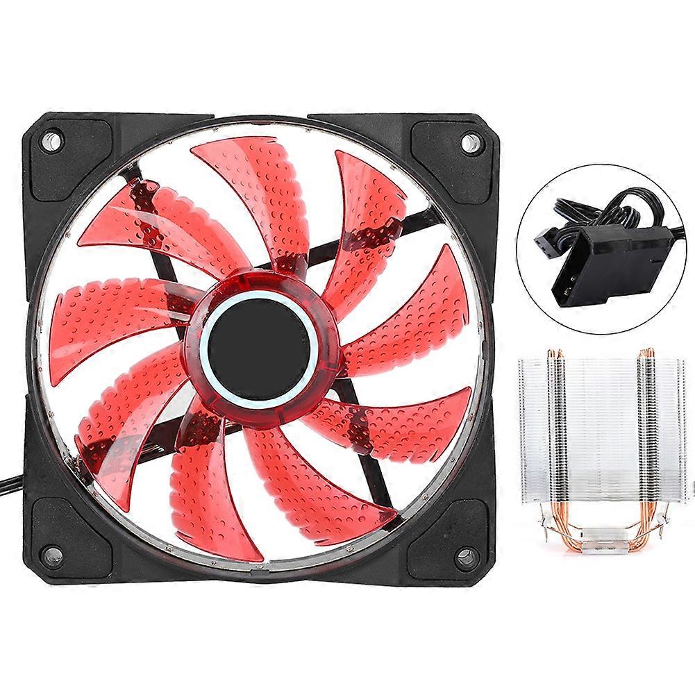 CPU Cooler Radiator Ultra-Silence 4 Brass Heatpipe Fan 1366 for 775AMD1155 Desktop Computer