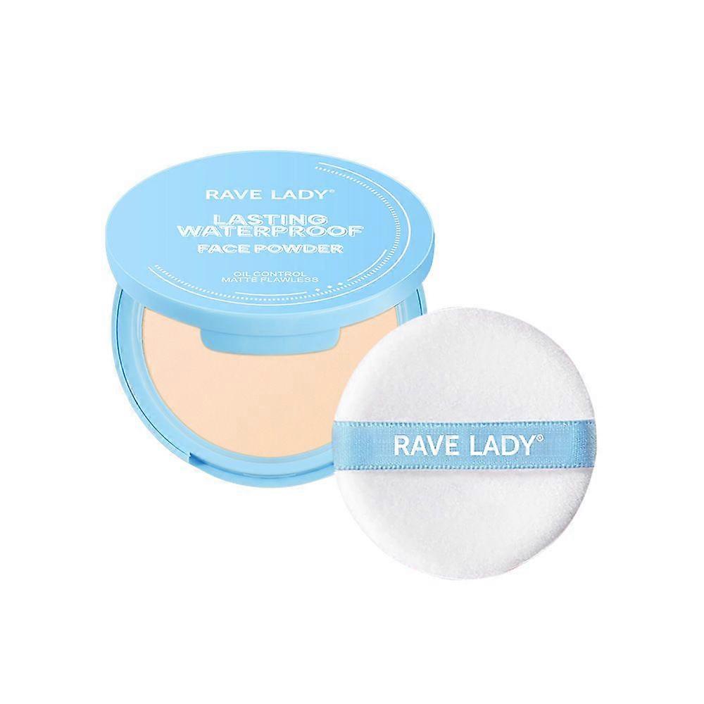 Oil Control Face Pressed Powder, Perfection Matte Compact Powder, Long Lasting Waterproof Finishing Powder Makeup, Setting Powder for Flawless Lightwe
