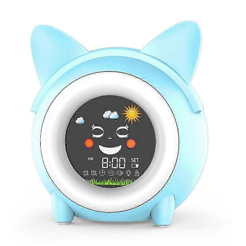Multi-Function Alarm Radio Desk Clock LCD Display Bluetooth-Compatible Music Playing Digital Alarm