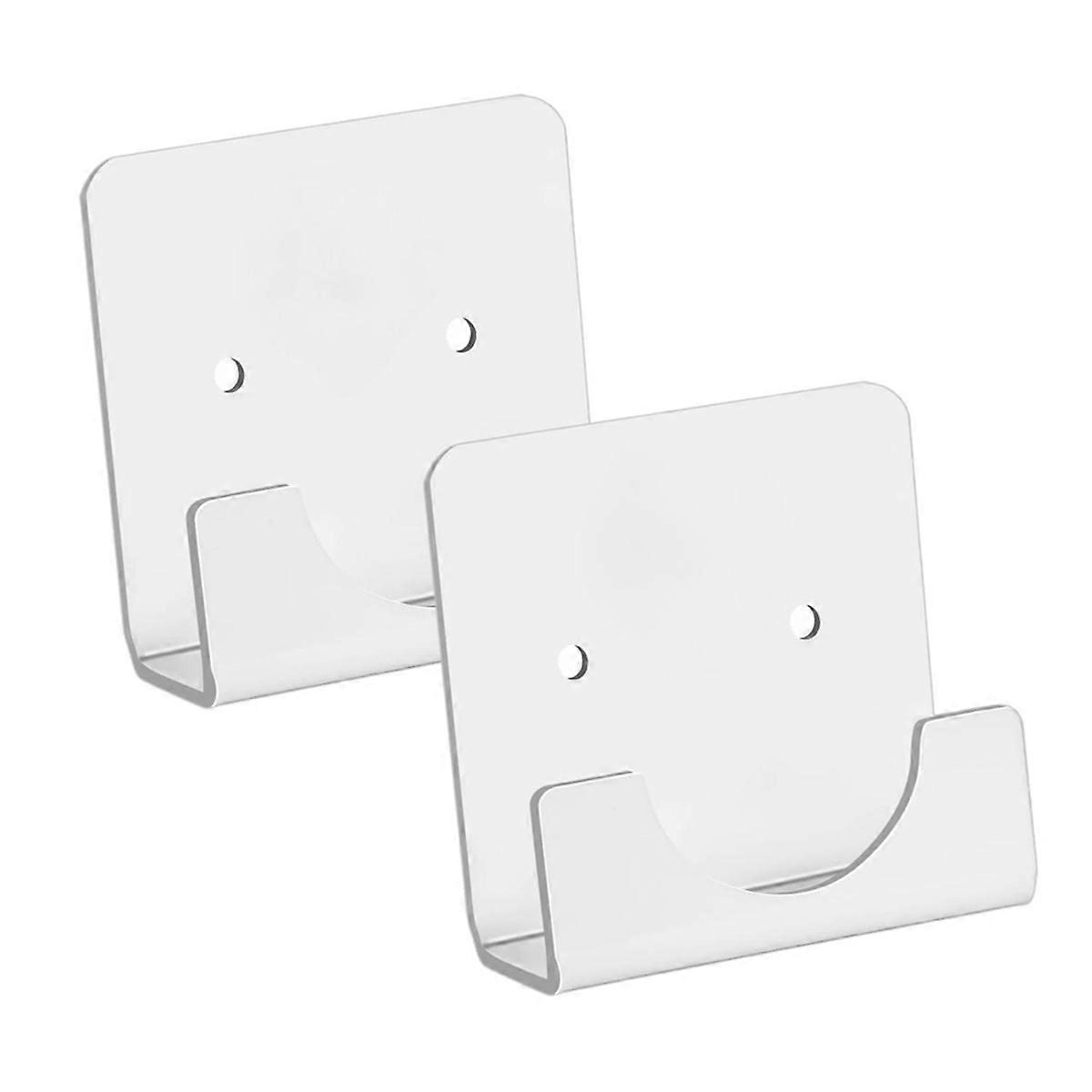 Bath Shower Curtain Pole Holder Square Shower Rod Mount Holder,C