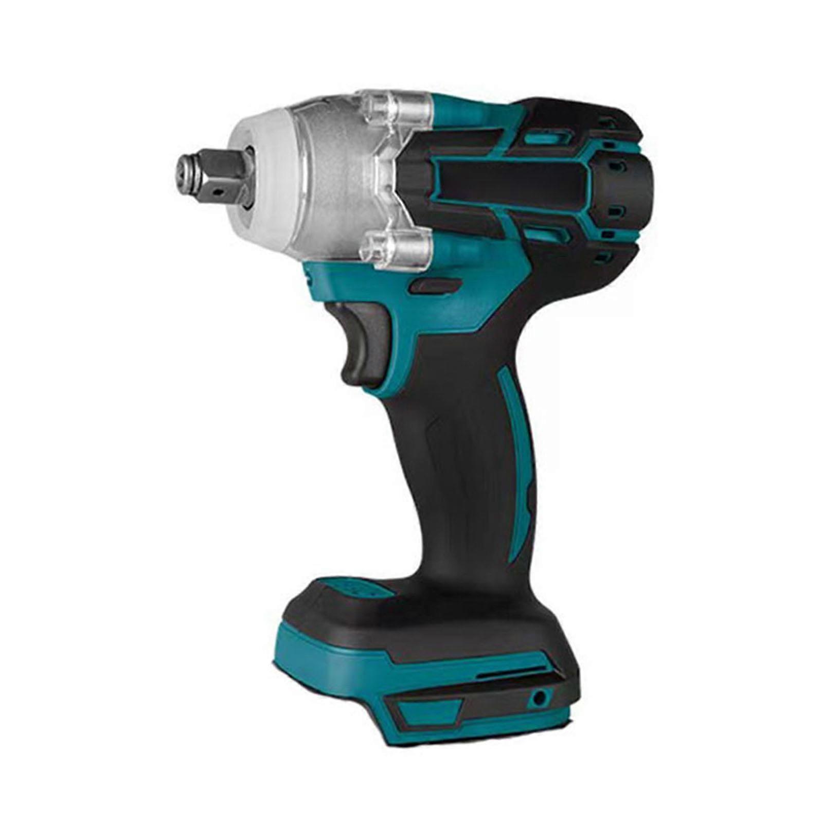 Brushless Electric Wrench Drill Rechargeable Cordless Rotatable Hammer Drilling Chiseling For 21V Lithium Battery
