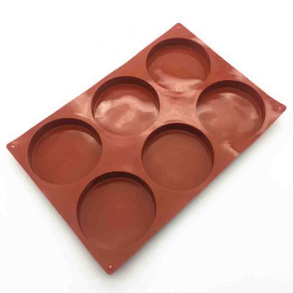Cake Pan | 2Pcs6 Even Large Disc 4 Inch Silicone Cake Mold