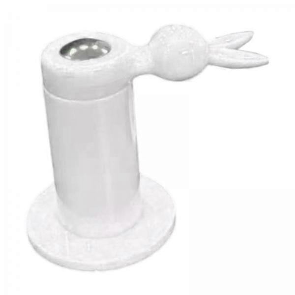 4x WC-Sitzkissen-Fixierer, WC-Deckel Befestigung Einbauteile, Anti-Haken,