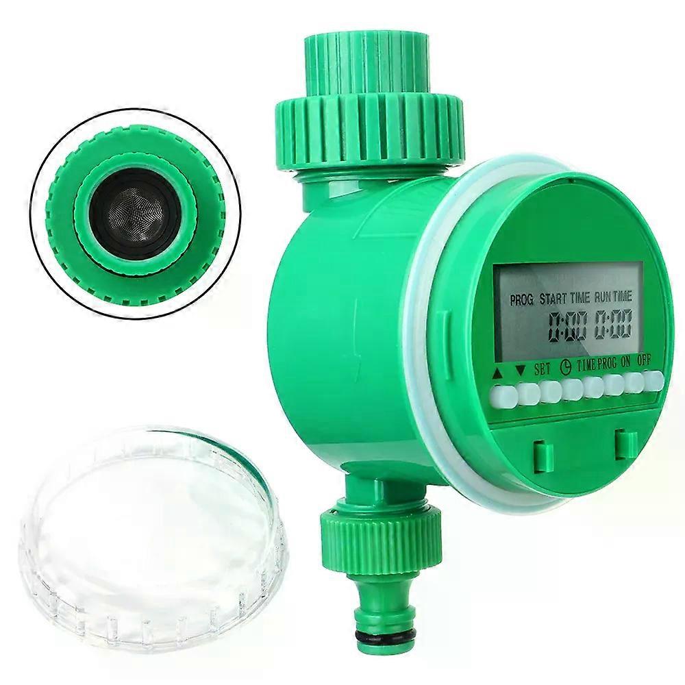 Automatic Irrigation Controller Valve Watering Control Device Garden Watering Timer Lcd Display Electronic Intelligence