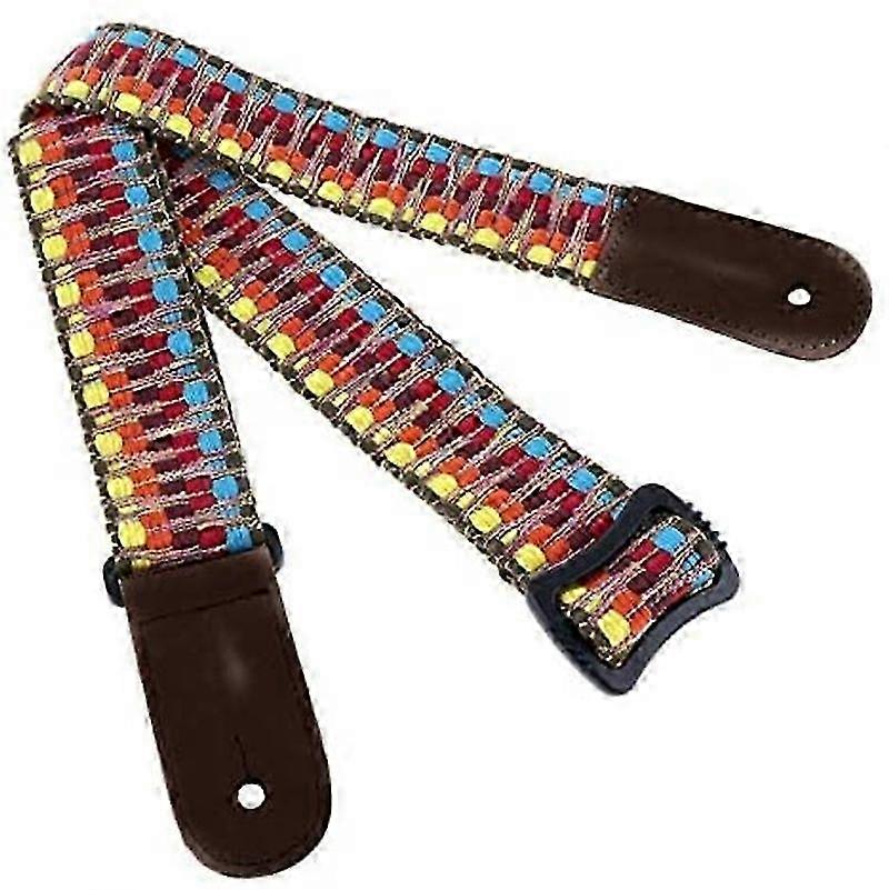 Adjustable Rainbow Soft Cotton Shoulder Straps with Lined Design for Use with Various Brands