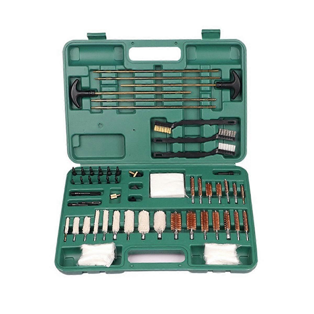 62Pcs Wire Cotton Brush Steel Wire Brush Cleaning Tool Tube Brush Set