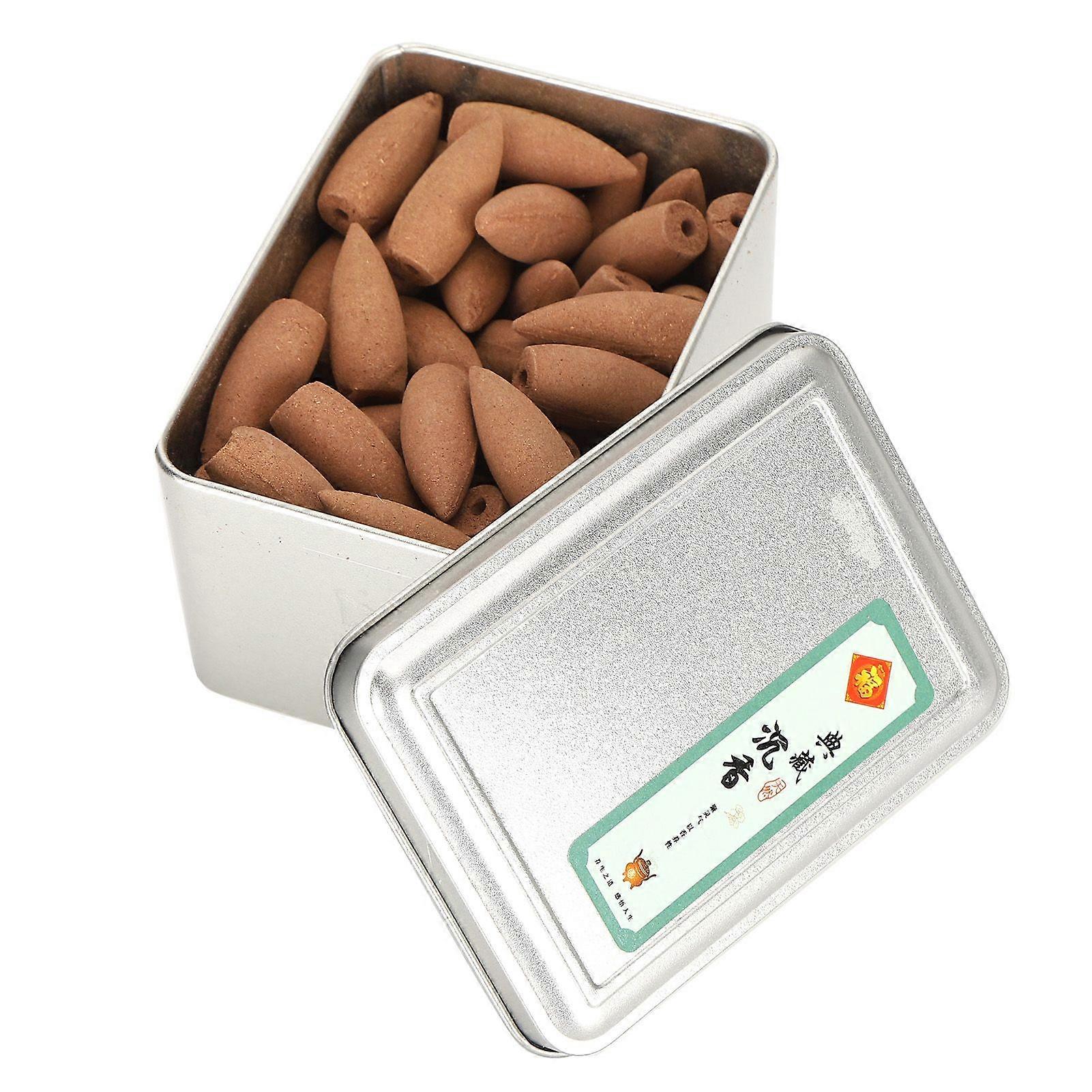 2025 Latest Model  50Pcs Backflow Incense Cones Waterfall Natural Scents