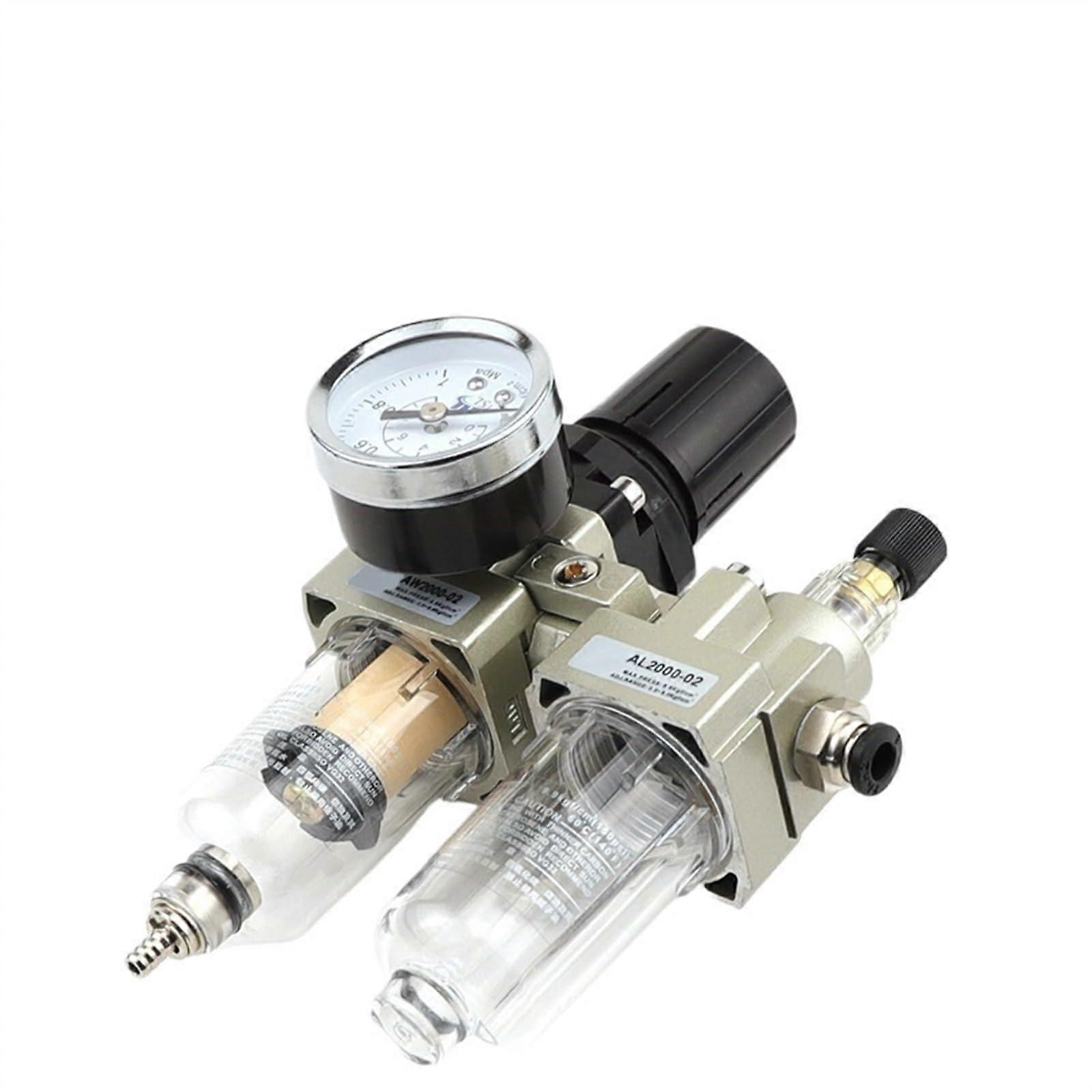 Air Processor Ac2010-02D Automatic Drainage Aw2000-02 Al2000-02 Oil and Water Separator 2 Connectors 6mm Fittings