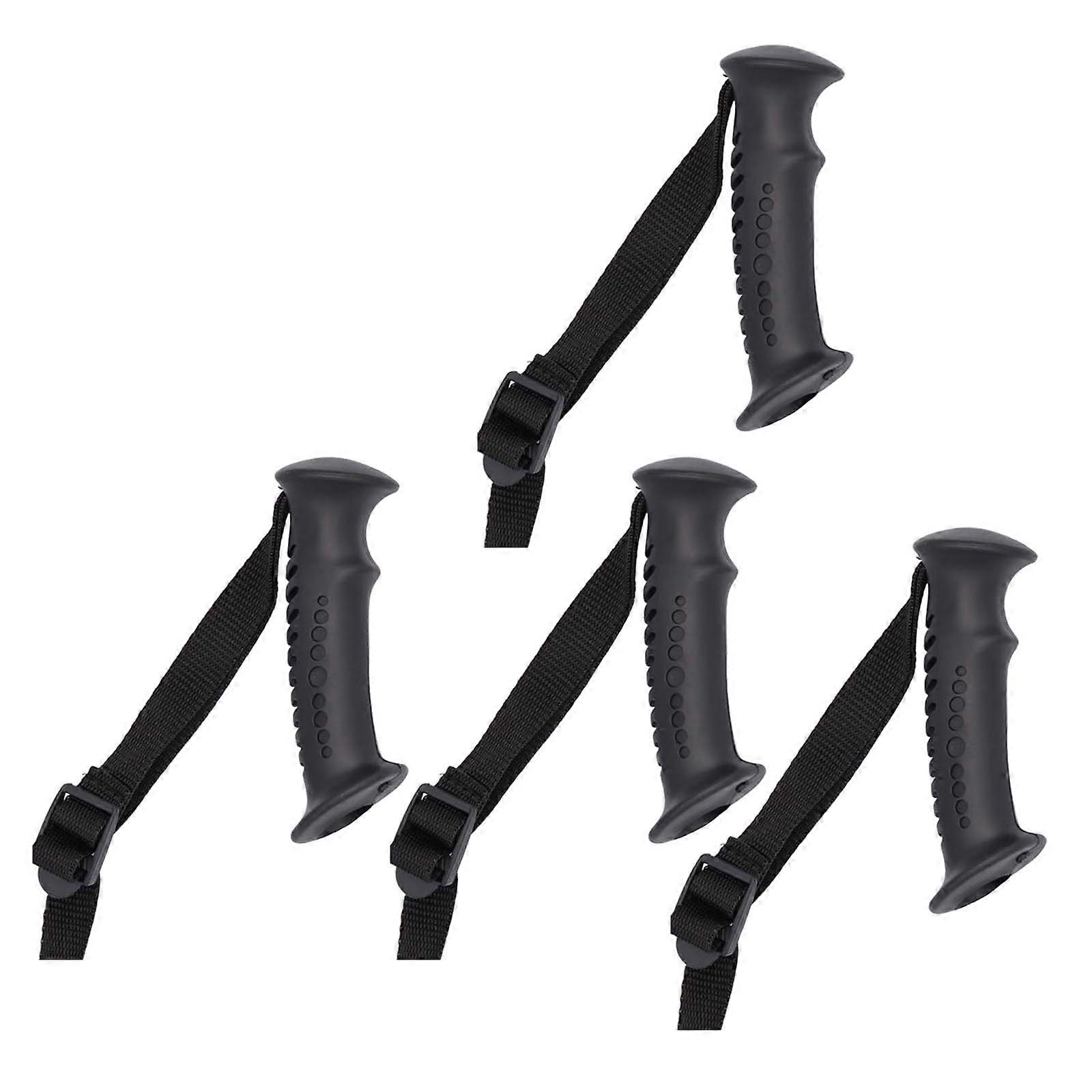 4pcs Trekking Poles Handle Grip Climbing Stick Outdoor Replace Walking Sticks Tube Craft Outdoor Small Tool