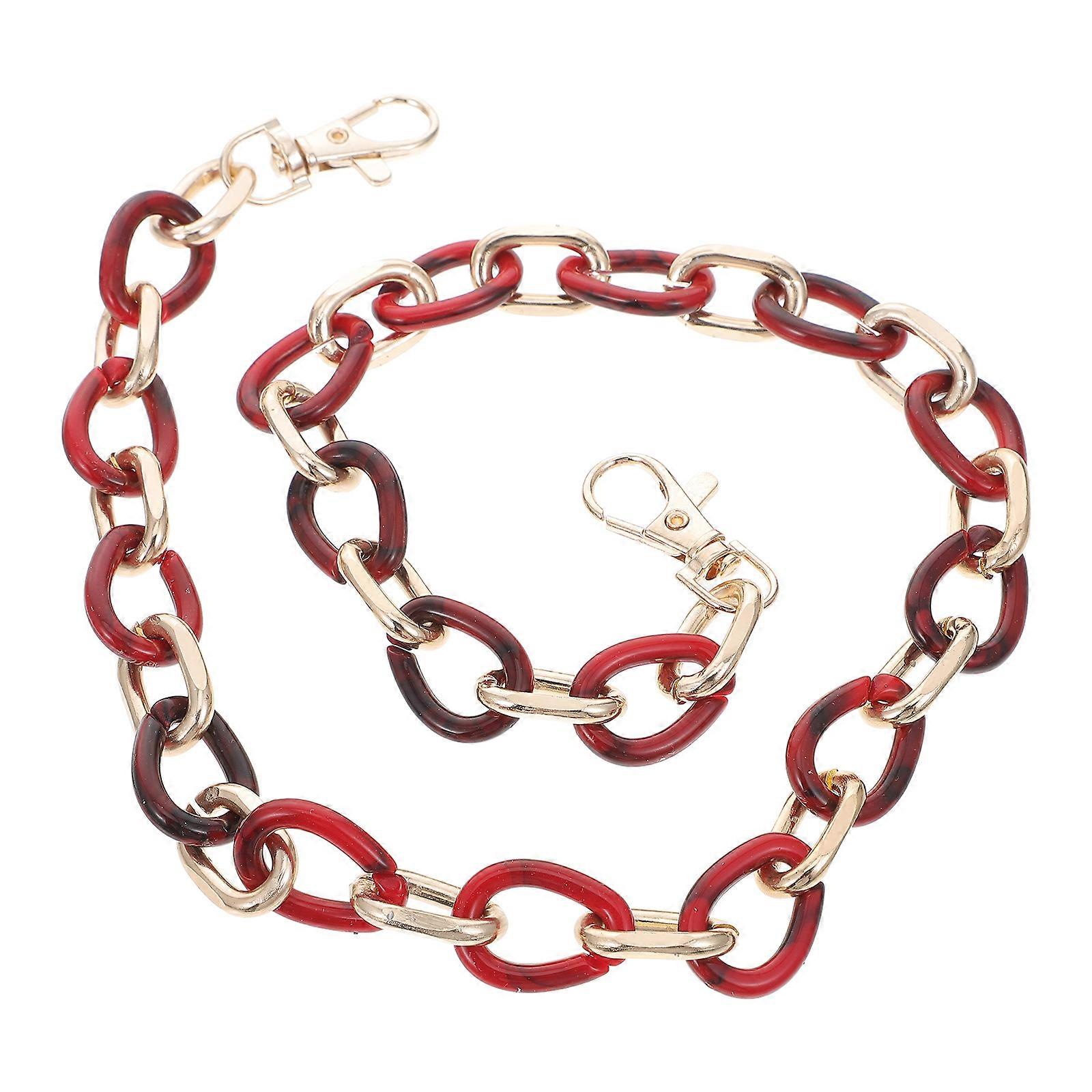 Lightweight Multi Functional Bag Chain Replacement Strap for Handbags – Decorative DIY Purse Accessory for Women Satchel Bags