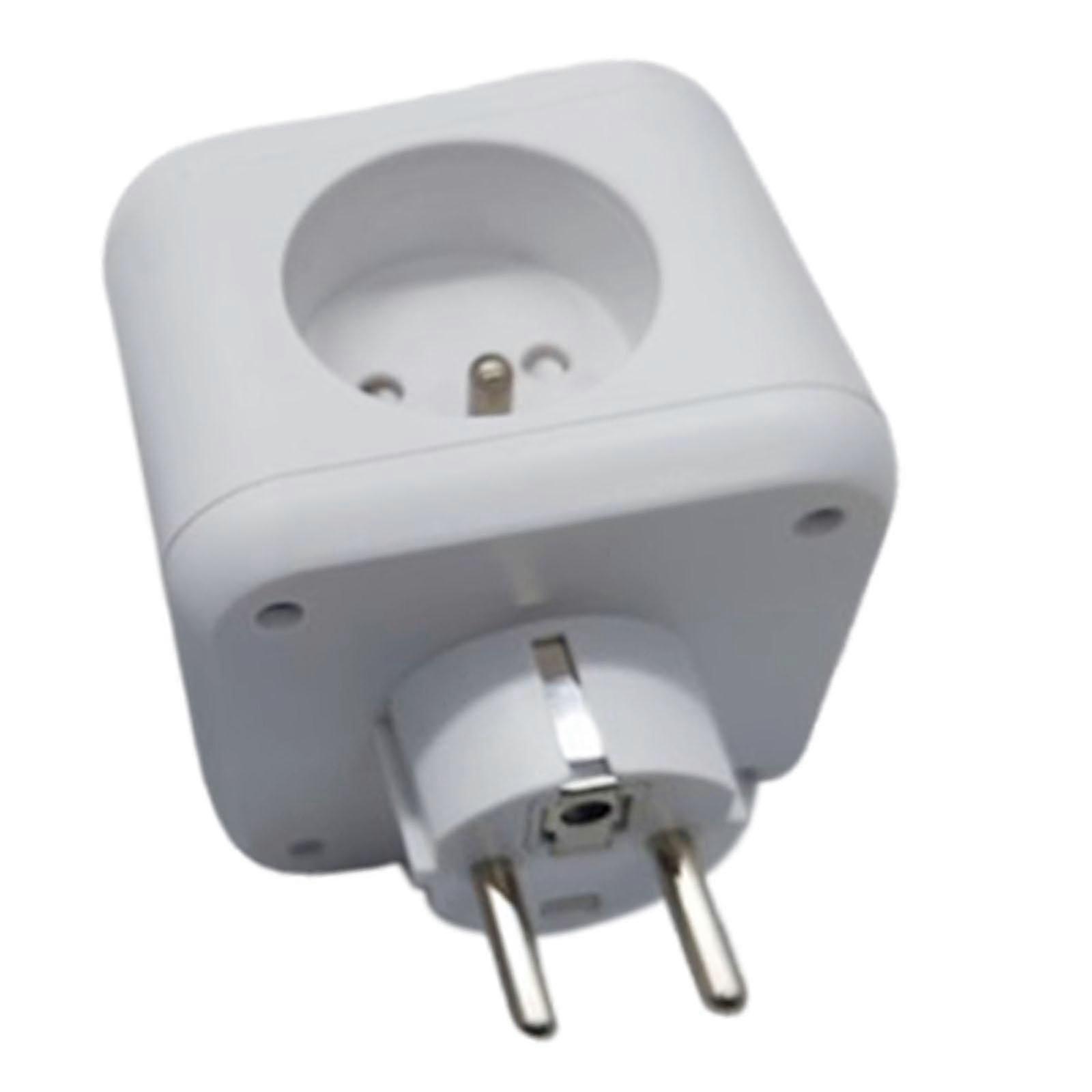 Socket Converter EU Plug 1 Type C Port Practical Travel Converter for Office