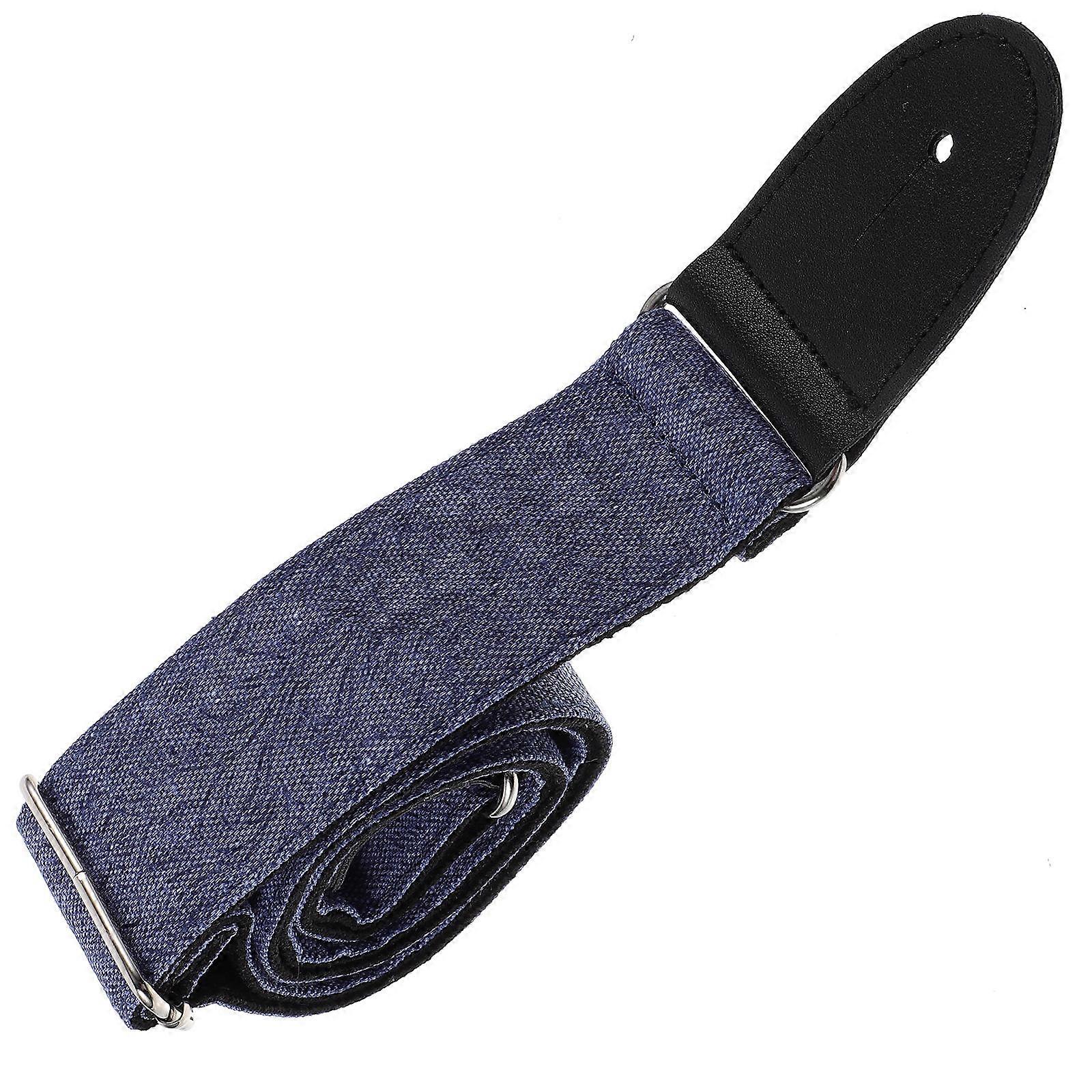 Cool Guitar Strap Sling Strap For Musicians Retro Style Lightweight Easy Installation Assorted Color Pu Material 1Pack