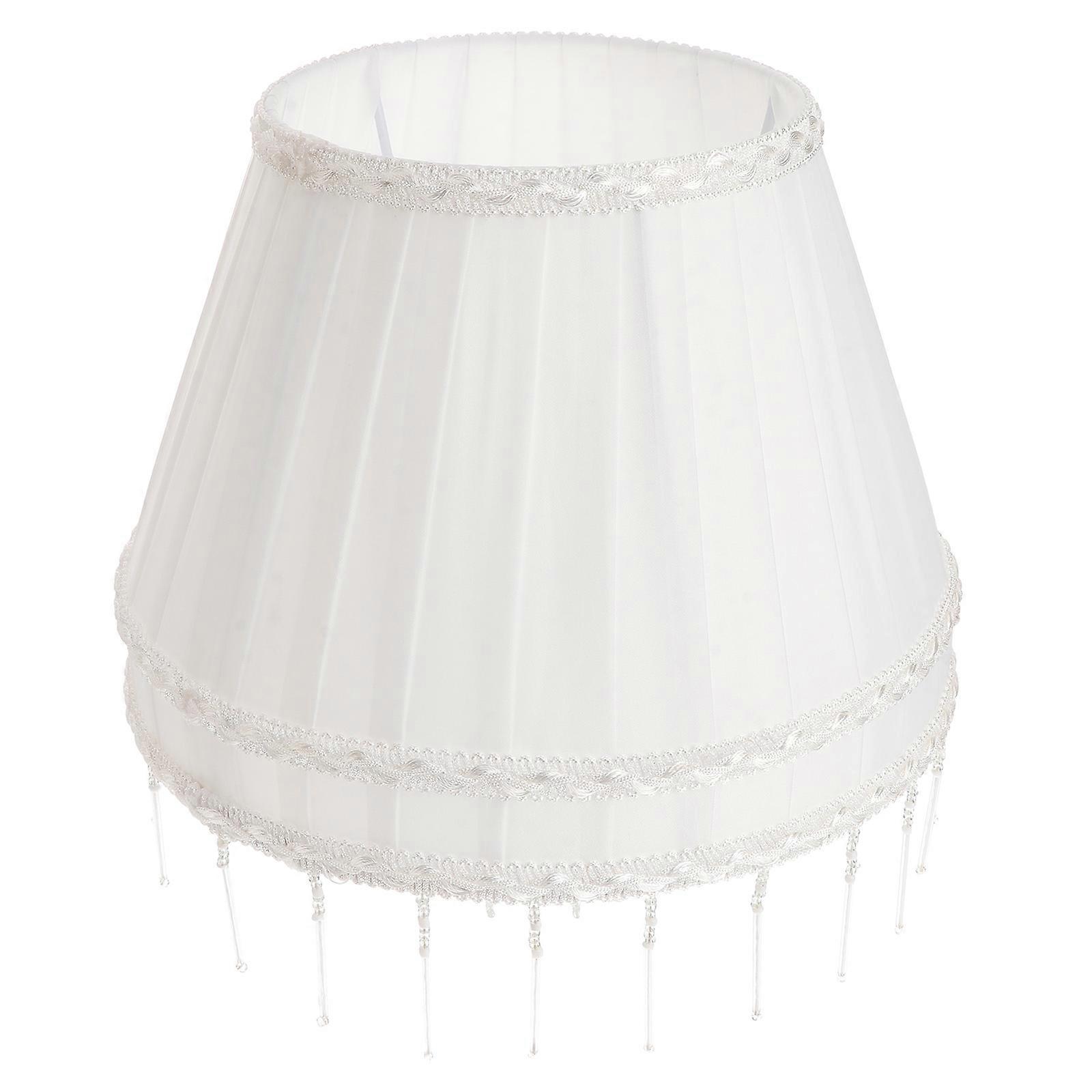 Table Lampshade Cloth Art Light Cover Dustproof Protects Simple Style For Study 1Pc