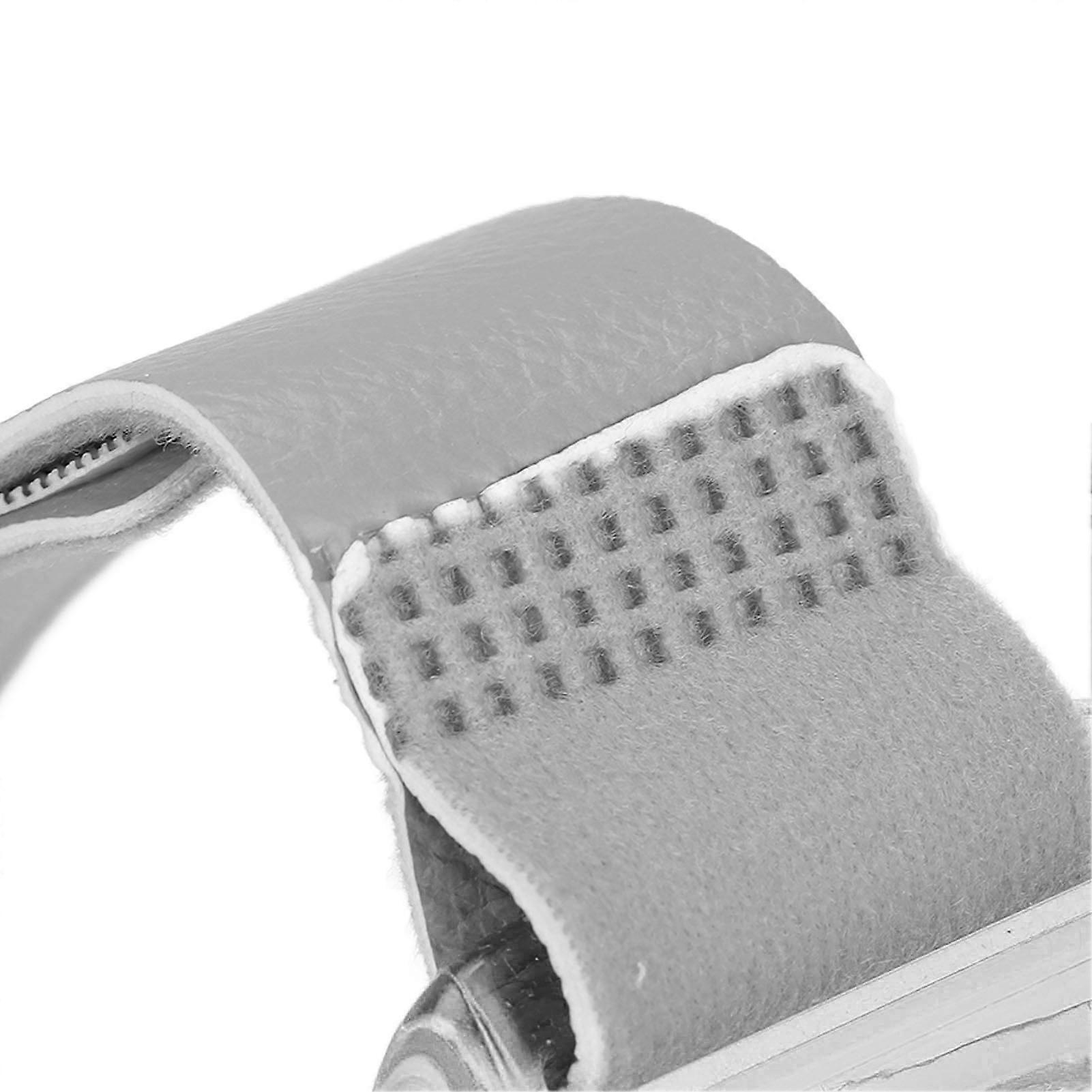 Portable Adjustable Cervical Collar Pain Relief Neck Traction Stretcher Transparent