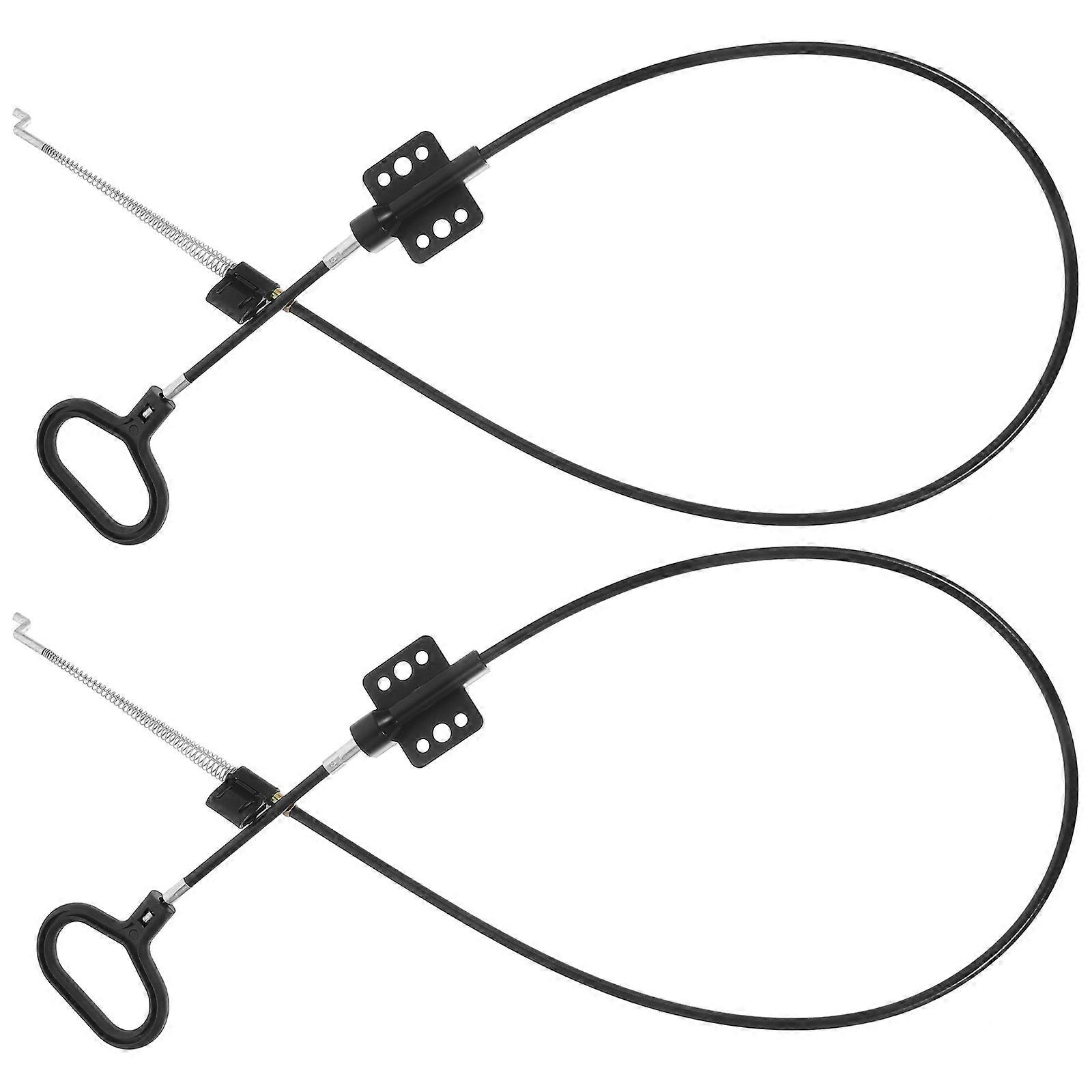 Universal Recliner Release Pull Handle Iron Material Recliner Handle Parts For Recliner 98.00X6.70X1.00CM 2Pcs