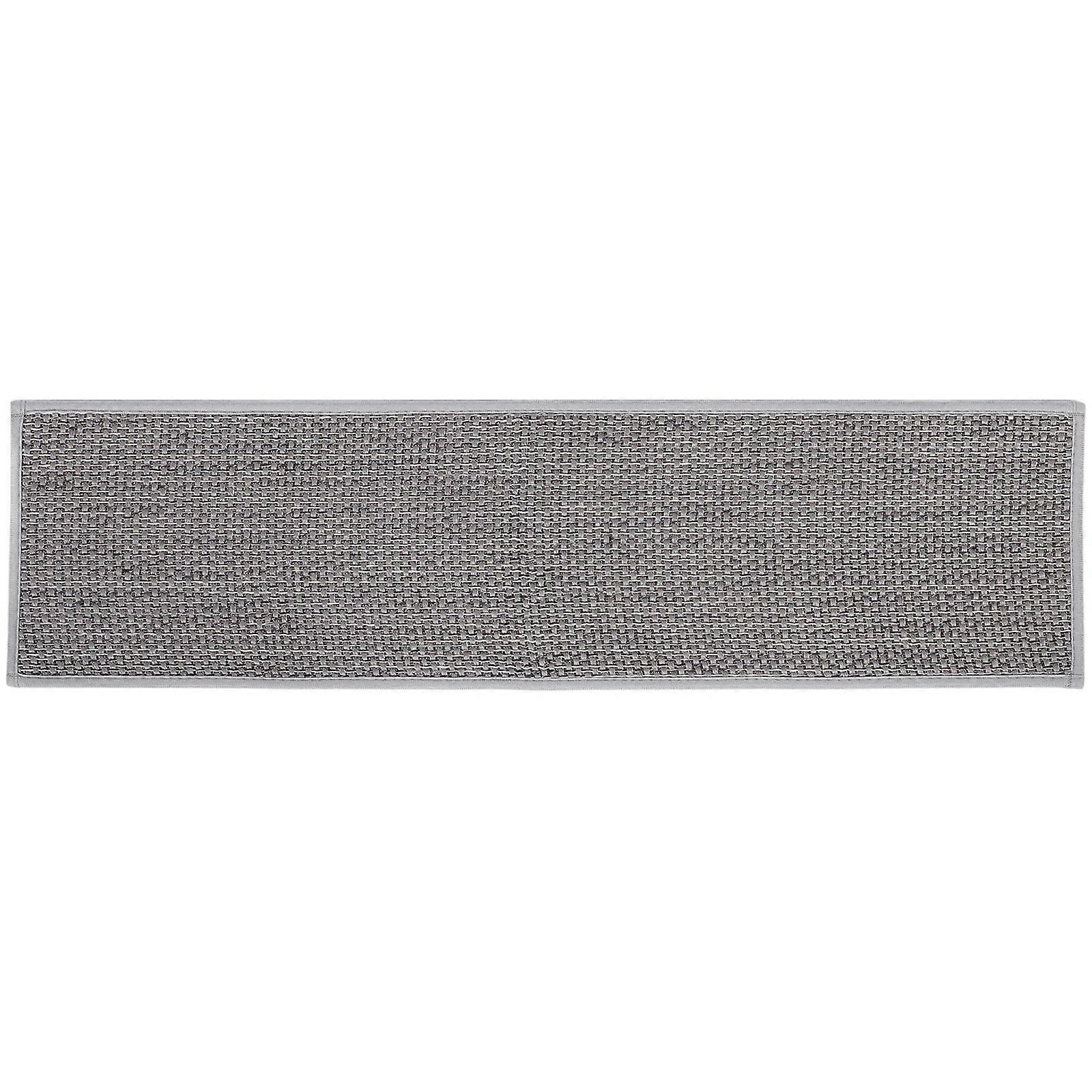 Stair Pads For Steps Non-Slip Stair Carpet Mats Indoor Use Light Grey 57.50X20.30X0.50Cm Noise Reduction 1Pack