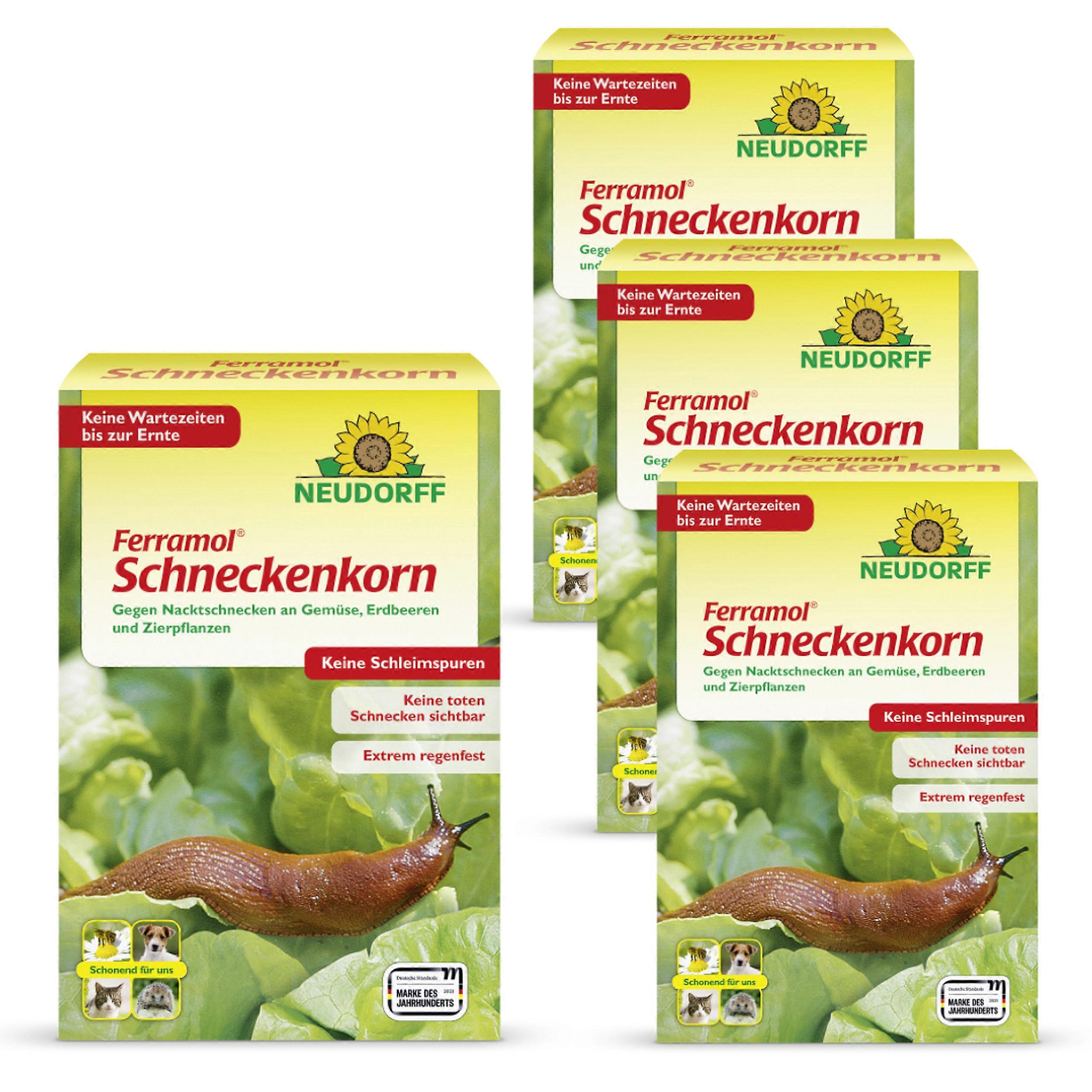 4 x NEUDORFF Ferramol® Slug 颗粒，2 kg